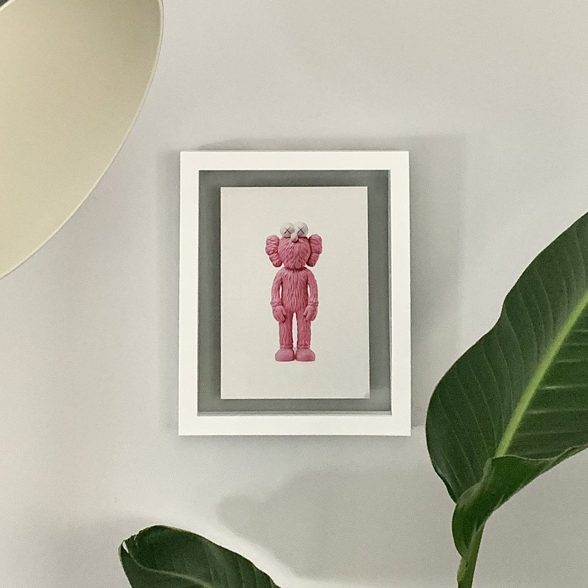 image of Kaws Bff Vinyl Figure Poster in Black, Men's