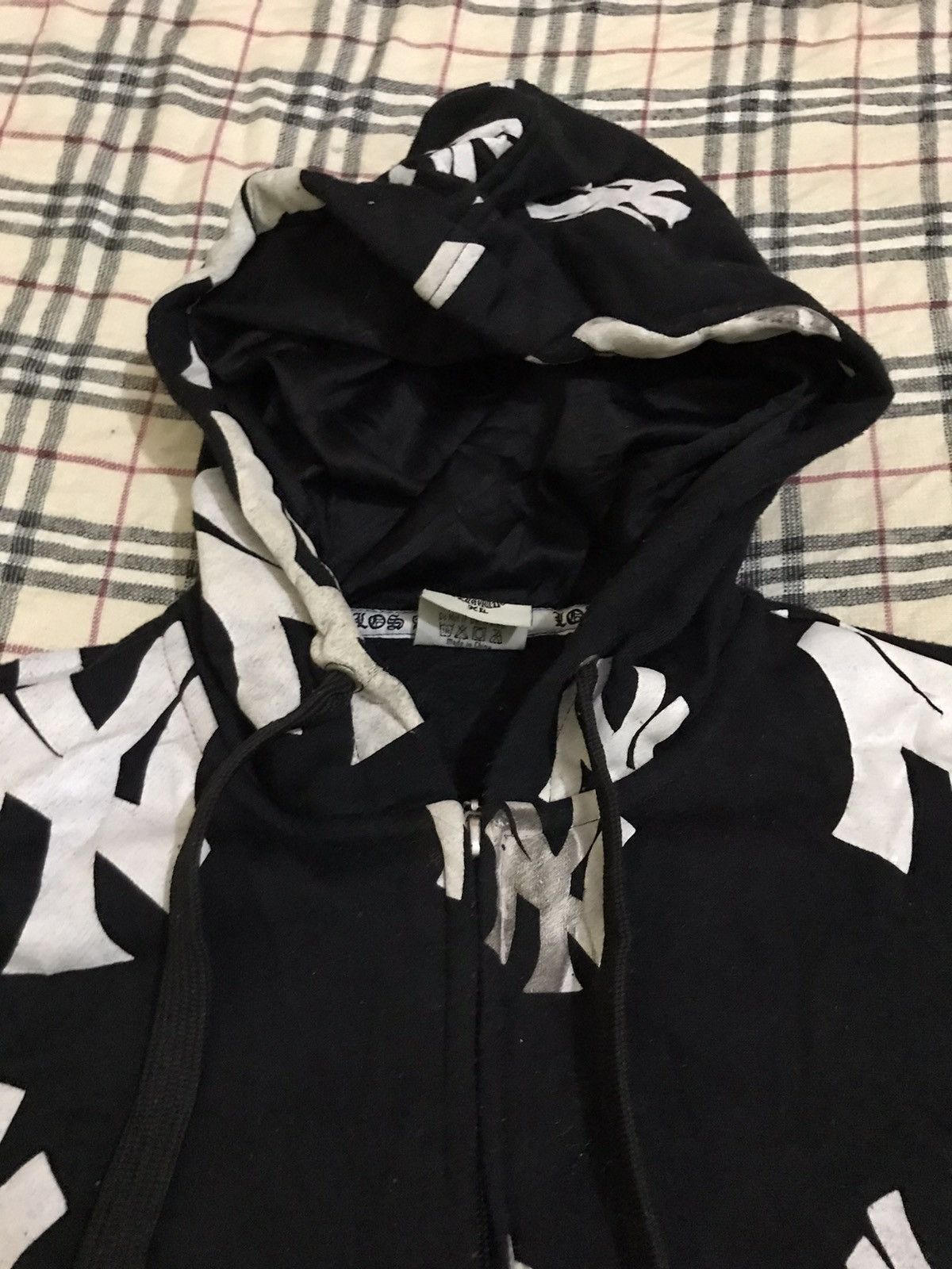 Japanese Brand Los angeles fullprint zipper hoodie Size US XL / EU 56 / 4 - 6 Thumbnail