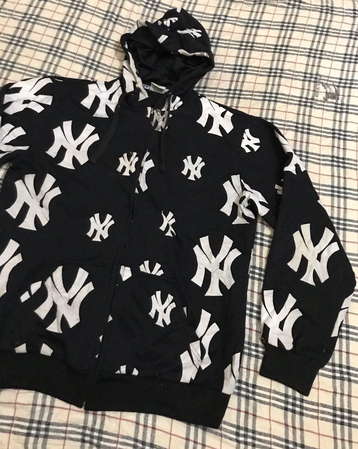 Japanese Brand Los angeles fullprint zipper hoodie Size US XL / EU 56 / 4 - 2 Thumbnail