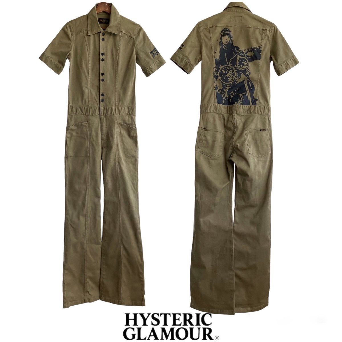 hysteric glamour boys coverall 80’s hysteric glamour boys coverall 80's（Hysteric Glamour