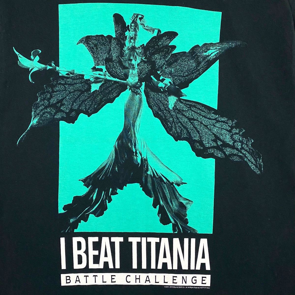 Playstation FINAL FANTASY XIV I Beat Titania Battle Challenge Game Tee Size US M / EU 48-50 / 2 - 2 Thumbnail