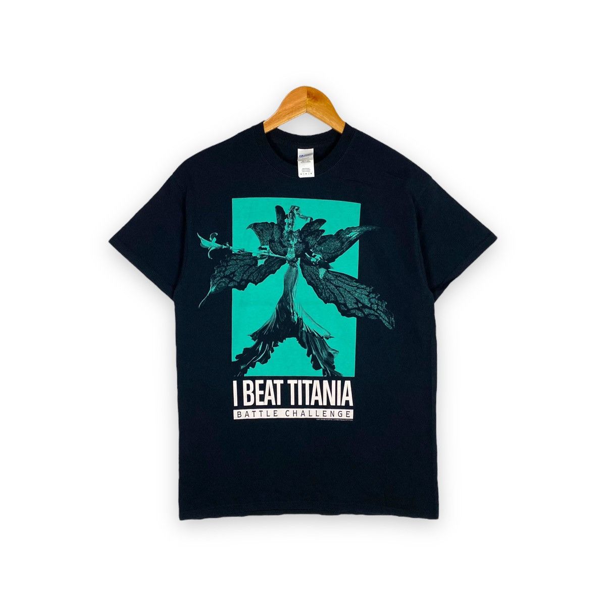 Playstation FINAL FANTASY XIV I Beat Titania Battle Challenge Game Tee Size US M / EU 48-50 / 2 - 1 Thumbnail