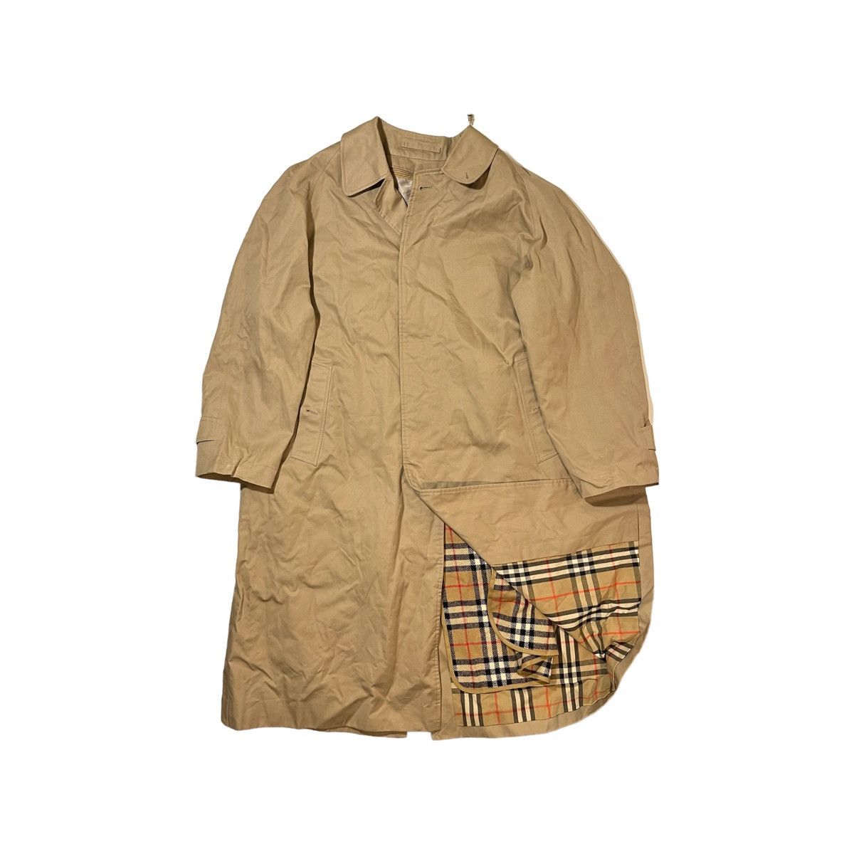 Burberry Burberry Trench Coat Beige Size US L / EU 52-54 / 3 - 1 Thumbnail