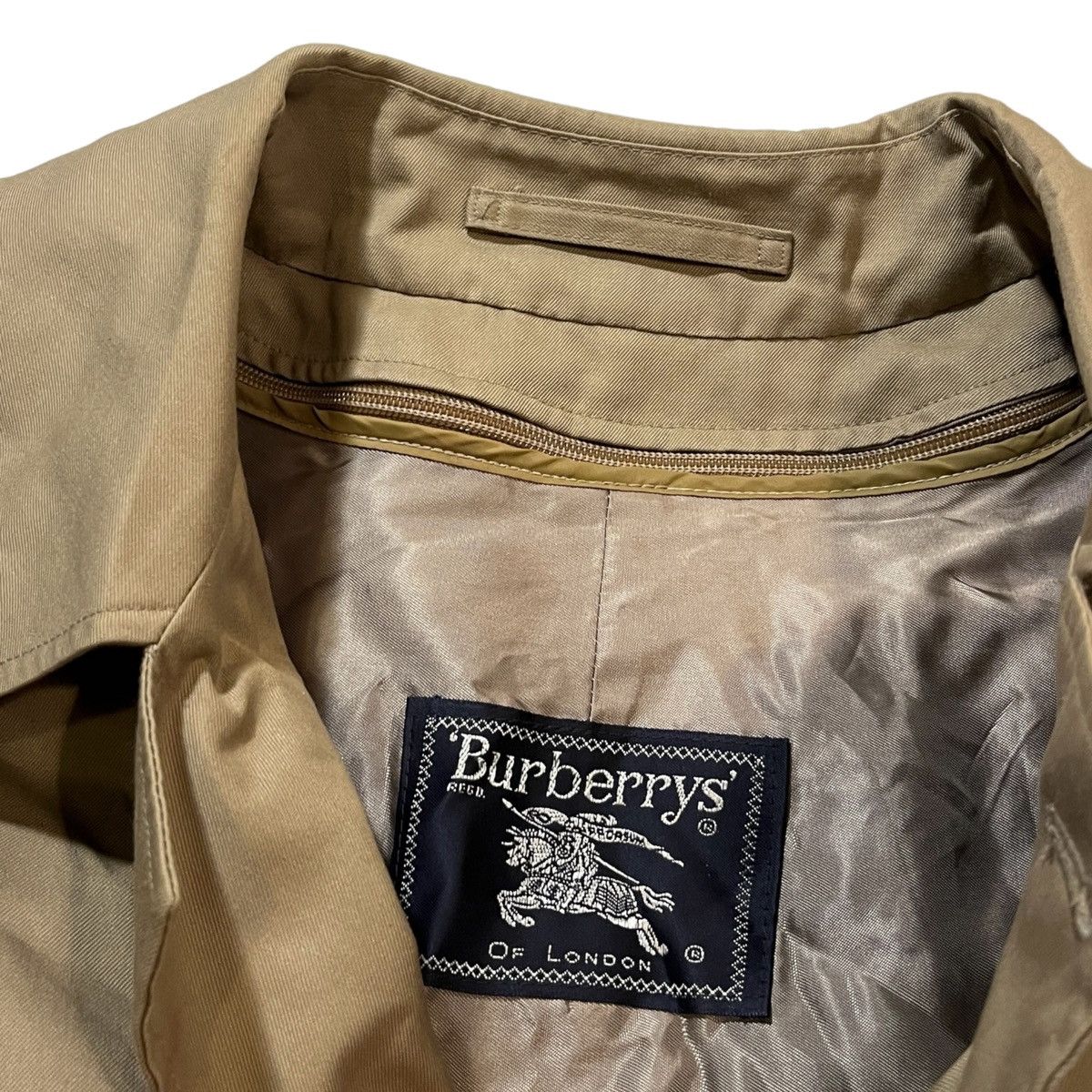 Burberry Burberry Trench Coat Beige Size US L / EU 52-54 / 3 - 3 Thumbnail