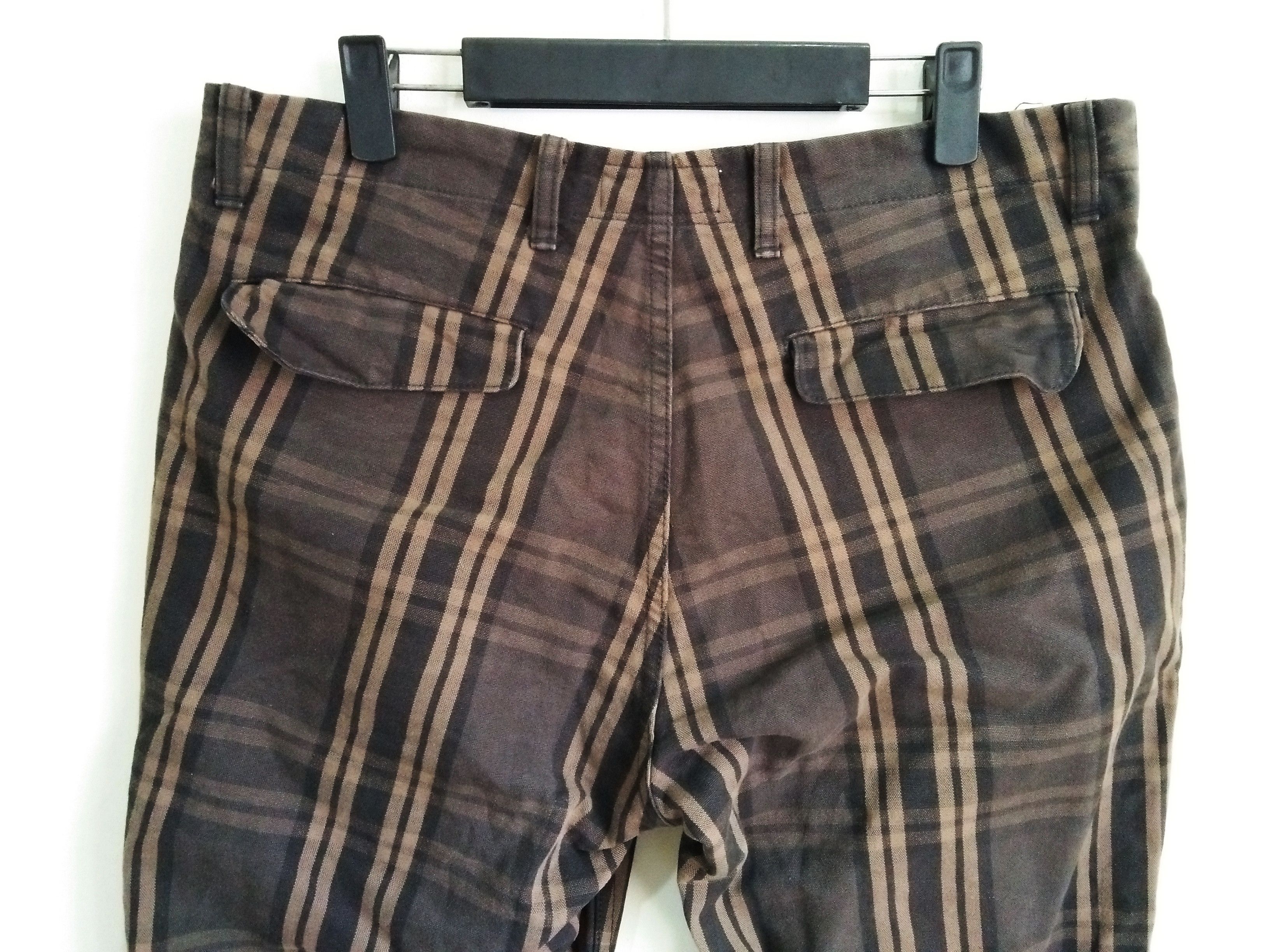 Hysteric Glamour Japanese Brand SPELLBOUND Made in Japan Tartan Trouser Pant Size US 33 - 8 Thumbnail