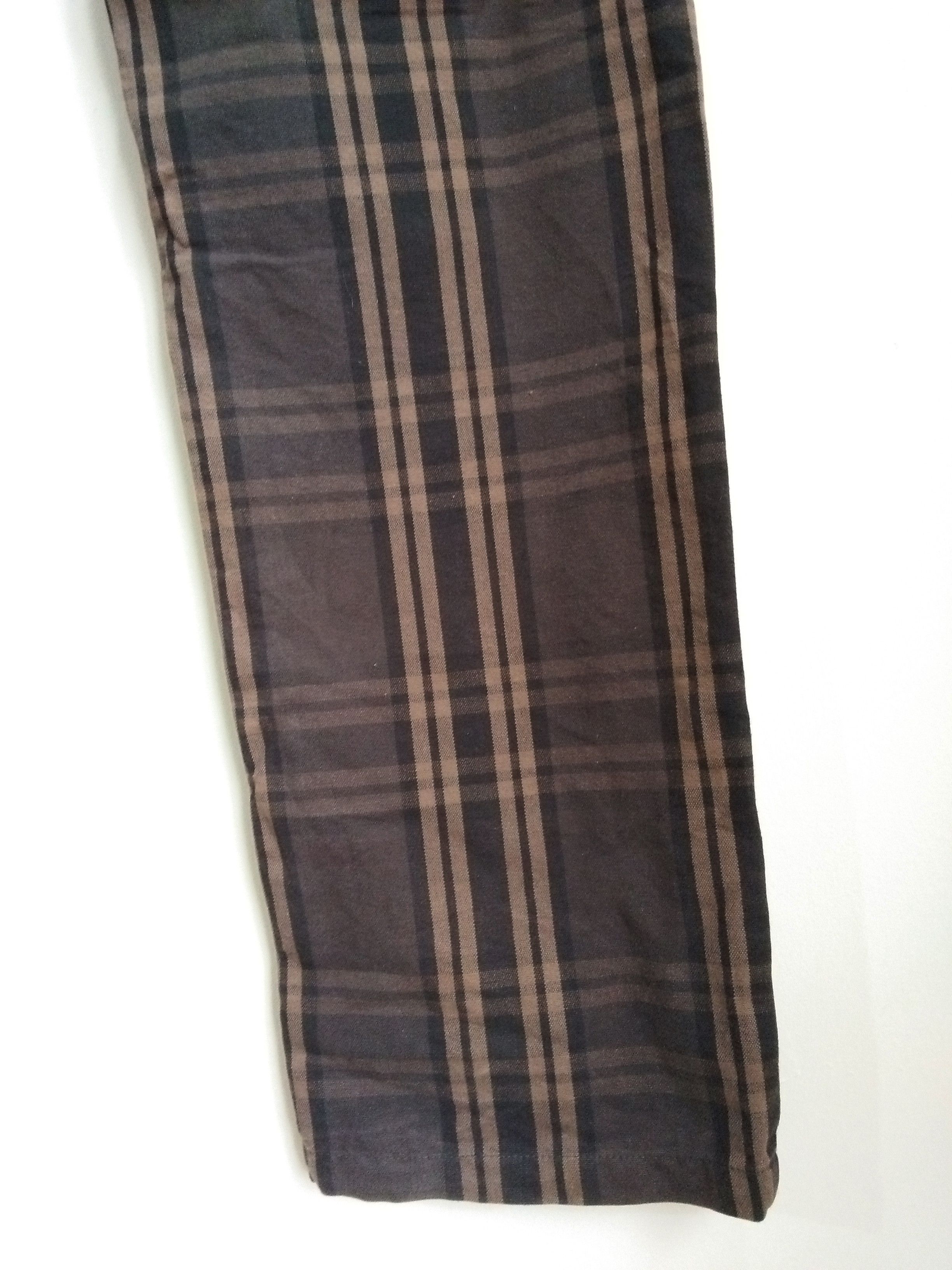 Hysteric Glamour Japanese Brand SPELLBOUND Made in Japan Tartan Trouser Pant Size US 33 - 9 Thumbnail