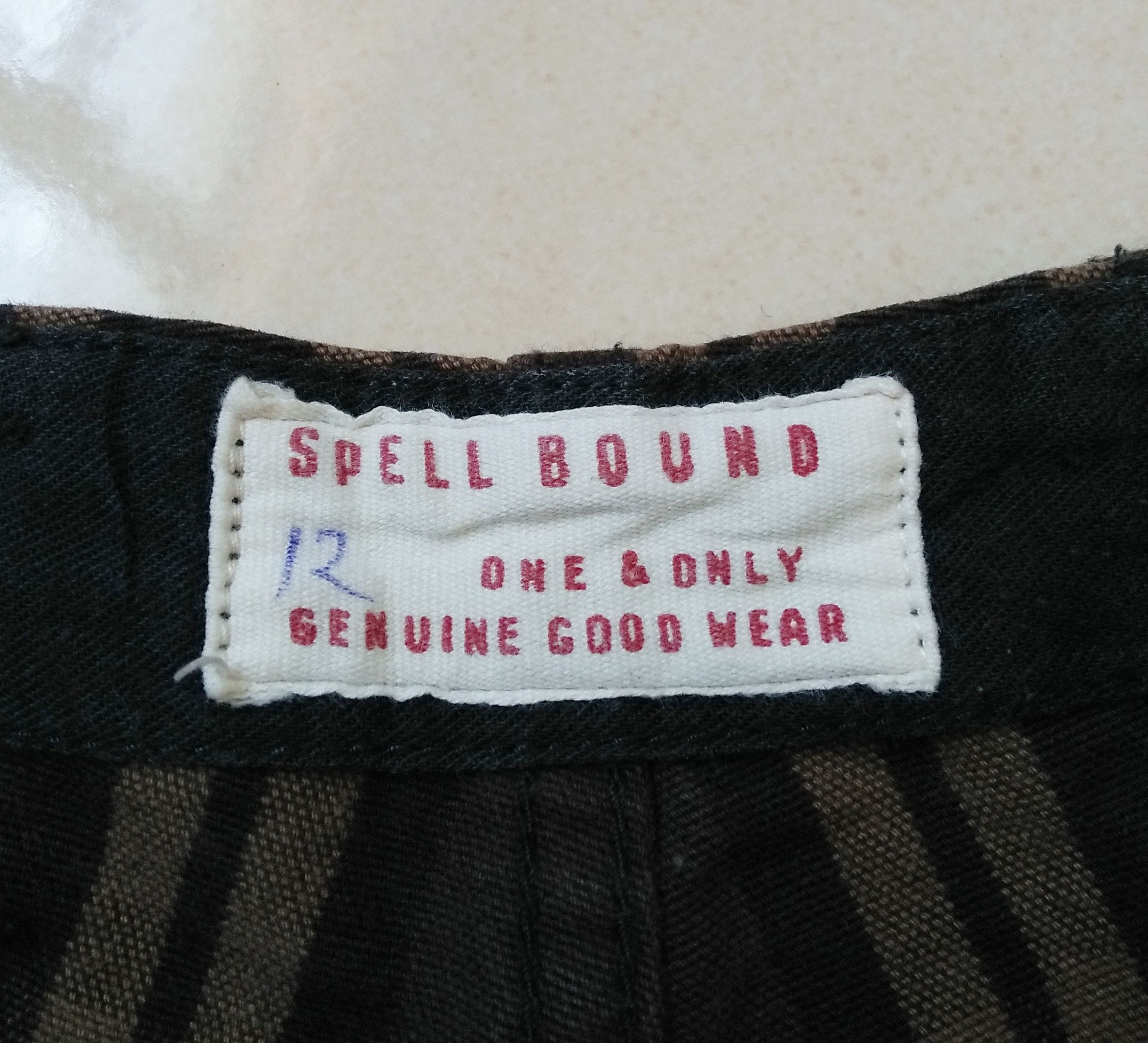 Hysteric Glamour Japanese Brand SPELLBOUND Made in Japan Tartan Trouser Pant Size US 33 - 12 Thumbnail