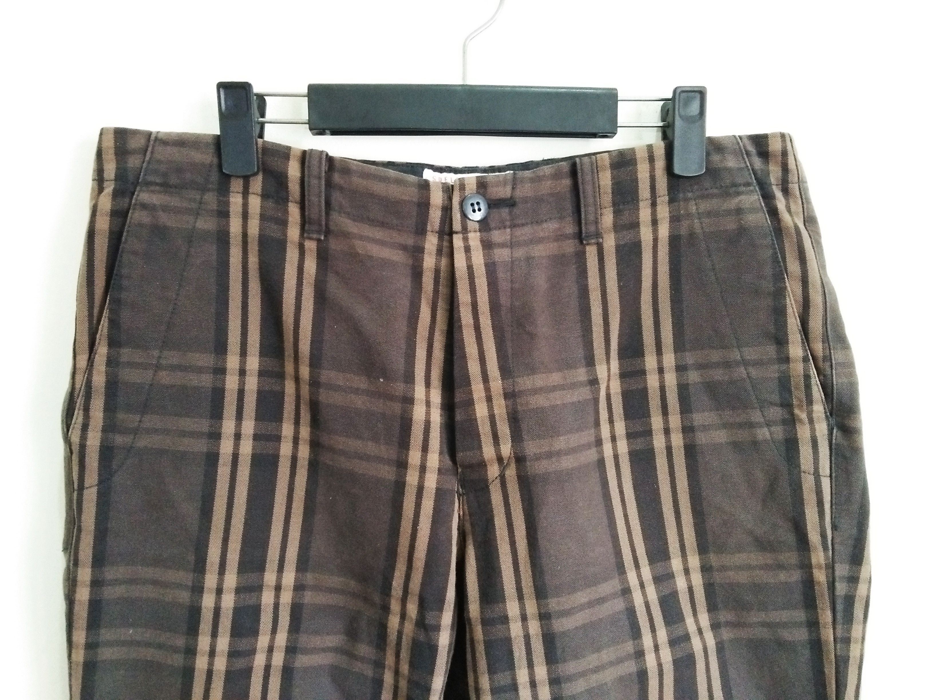 Hysteric Glamour Japanese Brand SPELLBOUND Made in Japan Tartan Trouser Pant Size US 33 - 2 Thumbnail