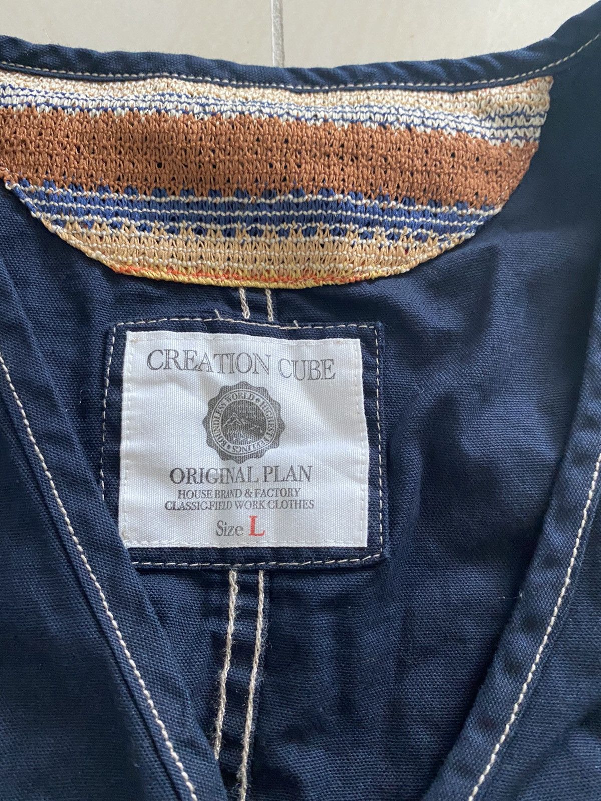 Blue Blue Japan × Vintage Classicfield Work vintage Vest style visvim kapital Size US L / EU 52-54 / 3 - 6 Thumbnail