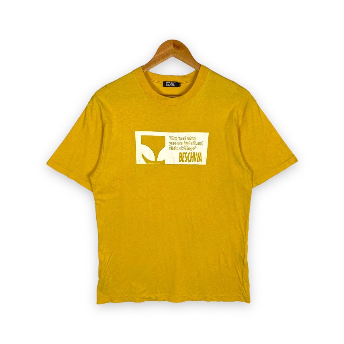 Alien Workshop × Vintage VINTAGE 90's BESCHWA BOX LOGO SKATEWEAR TEE Size US M / EU 48-50 / 2 - 1 Thumbnail
