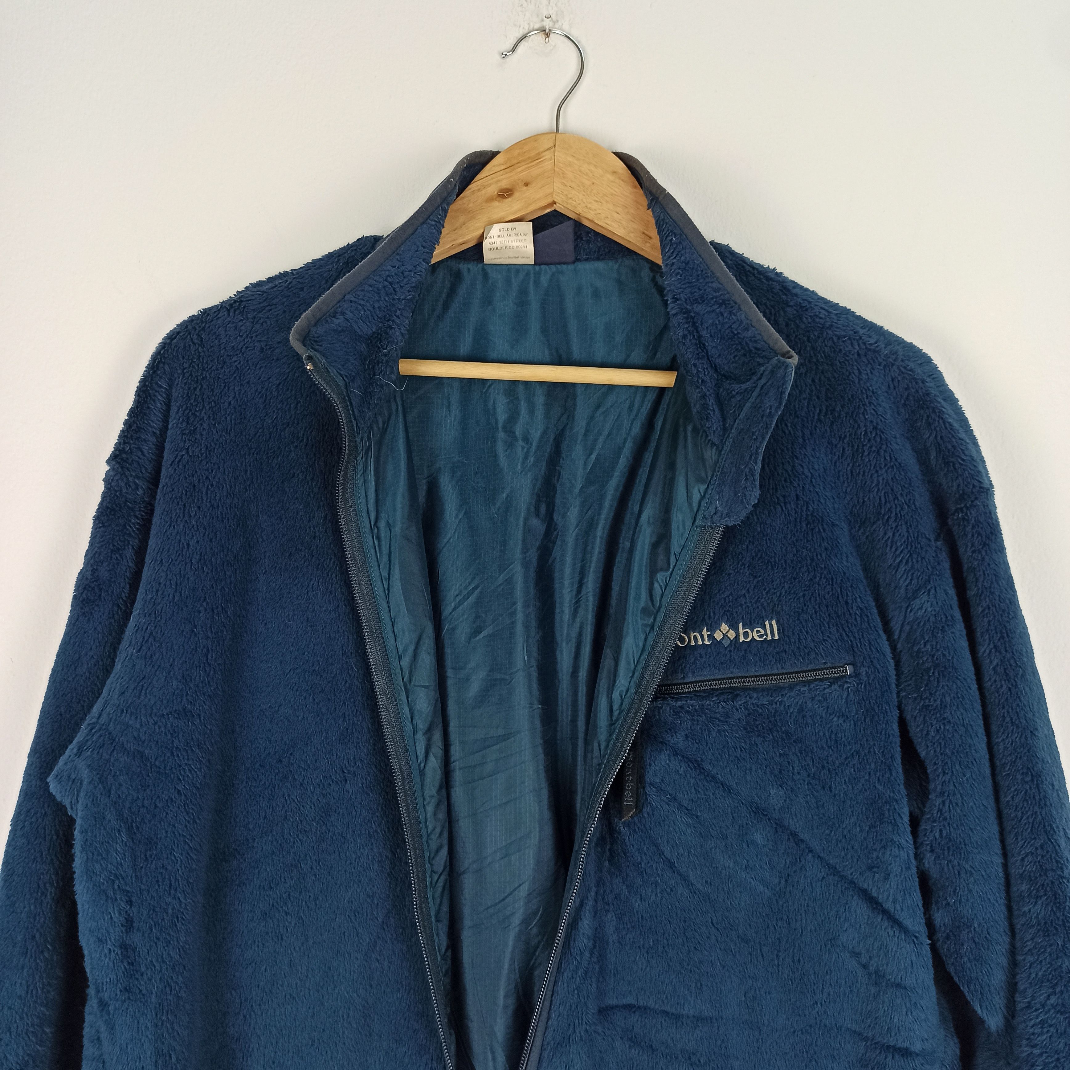 Montbell 🔥Rare🔥 Montbell Fleece Jacket Fur Full Zipper Size US M / EU 48-50 / 2 - 5 Thumbnail