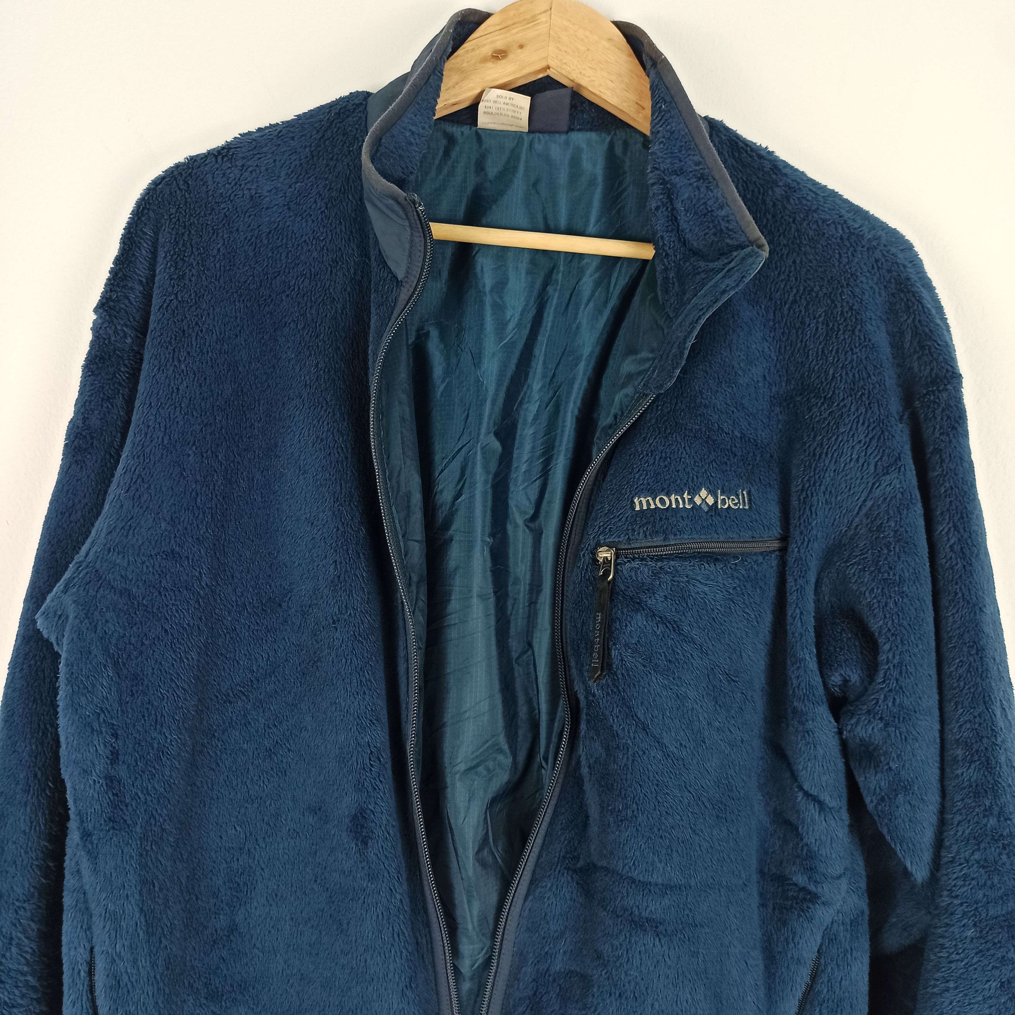 Montbell 🔥Rare🔥 Montbell Fleece Jacket Fur Full Zipper Size US M / EU 48-50 / 2 - 4 Thumbnail