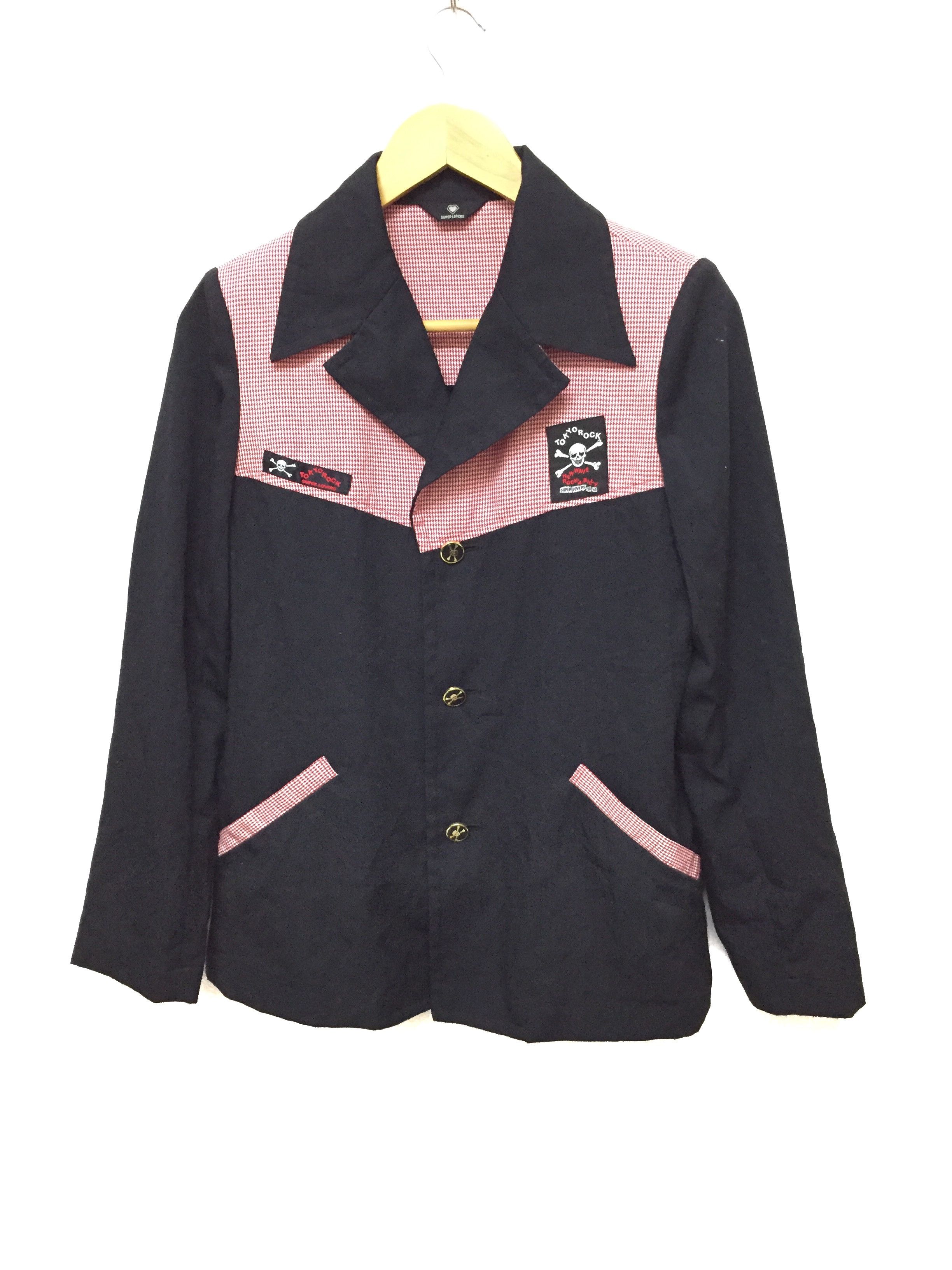 Super Lovers 90's SUPER LOVER seditionaries Check rayon Jacket Size S / US 4 / IT 40 - 1 Thumbnail