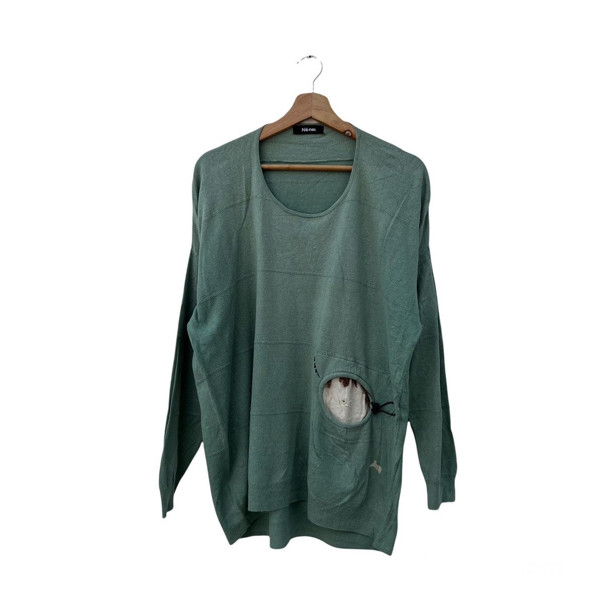 NE-NET BY ISSEY MIYAKE SWEATSHIRT RARE DESIGN STYLE