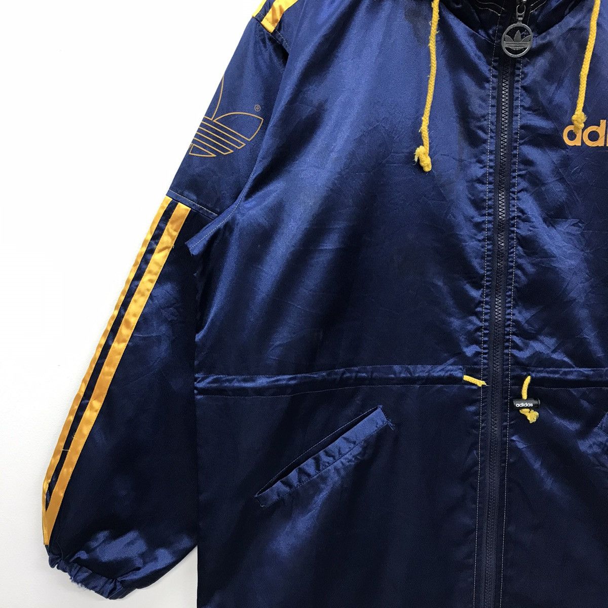 Adidas × Vintage Rare!! Vintage Adidas Big Logo Light Jacket Size US M / EU 48-50 / 2 - 6 Thumbnail