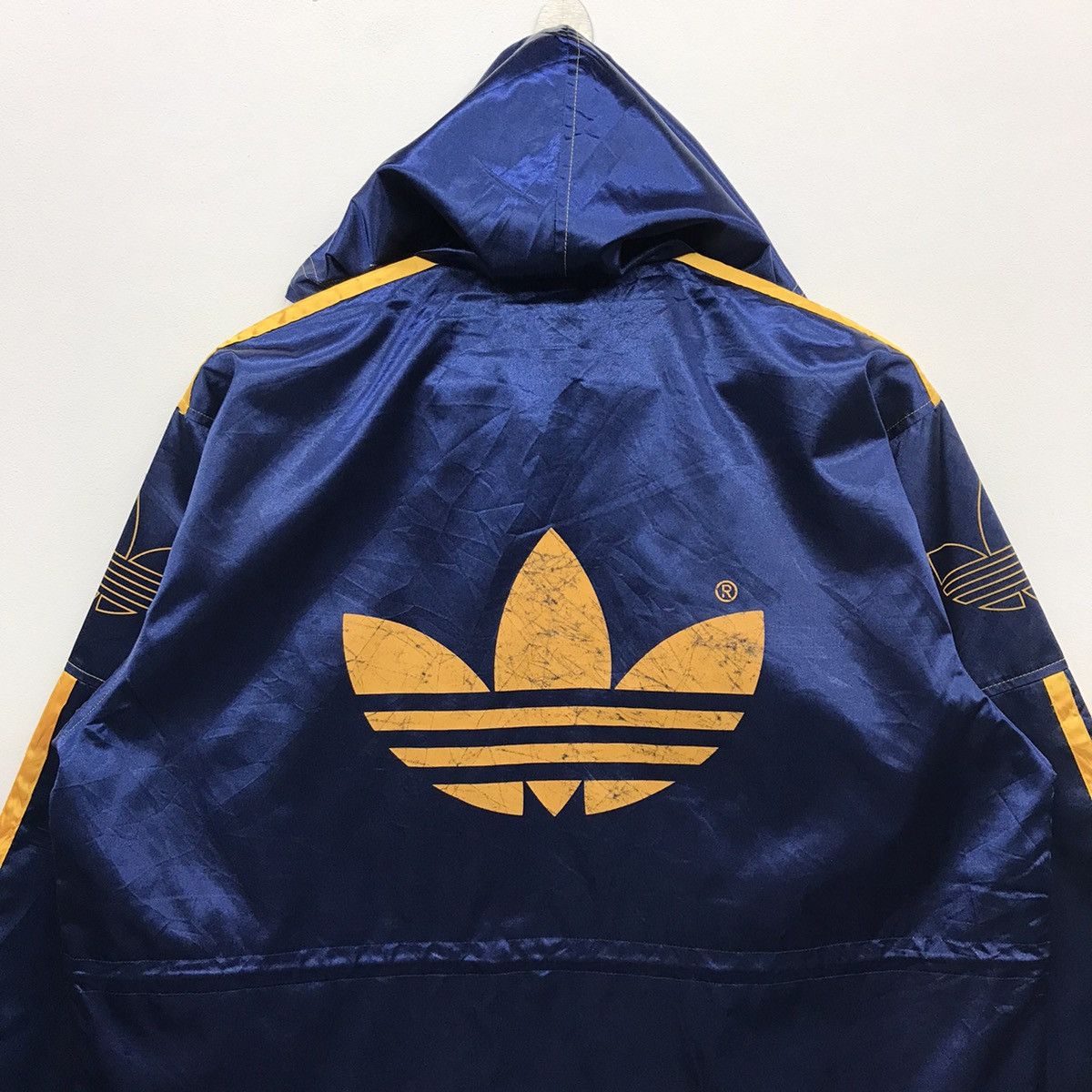 Adidas × Vintage Rare!! Vintage Adidas Big Logo Light Jacket Size US M / EU 48-50 / 2 - 19 Thumbnail