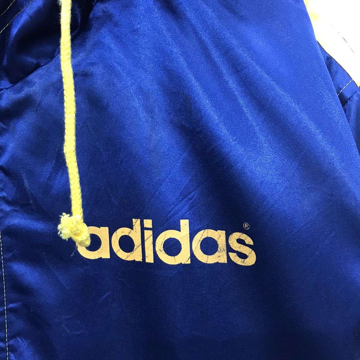 Adidas × Vintage Rare!! Vintage Adidas Big Logo Light Jacket Size US M / EU 48-50 / 2 - 9 Thumbnail