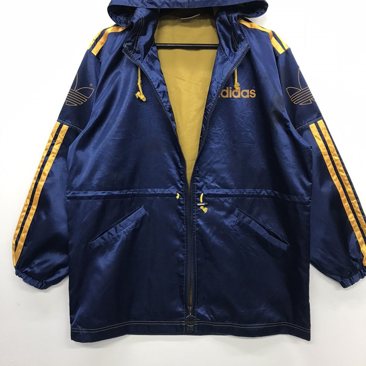 Adidas × Vintage Rare!! Vintage Adidas Big Logo Light Jacket Size US M / EU 48-50 / 2 - 16 Thumbnail