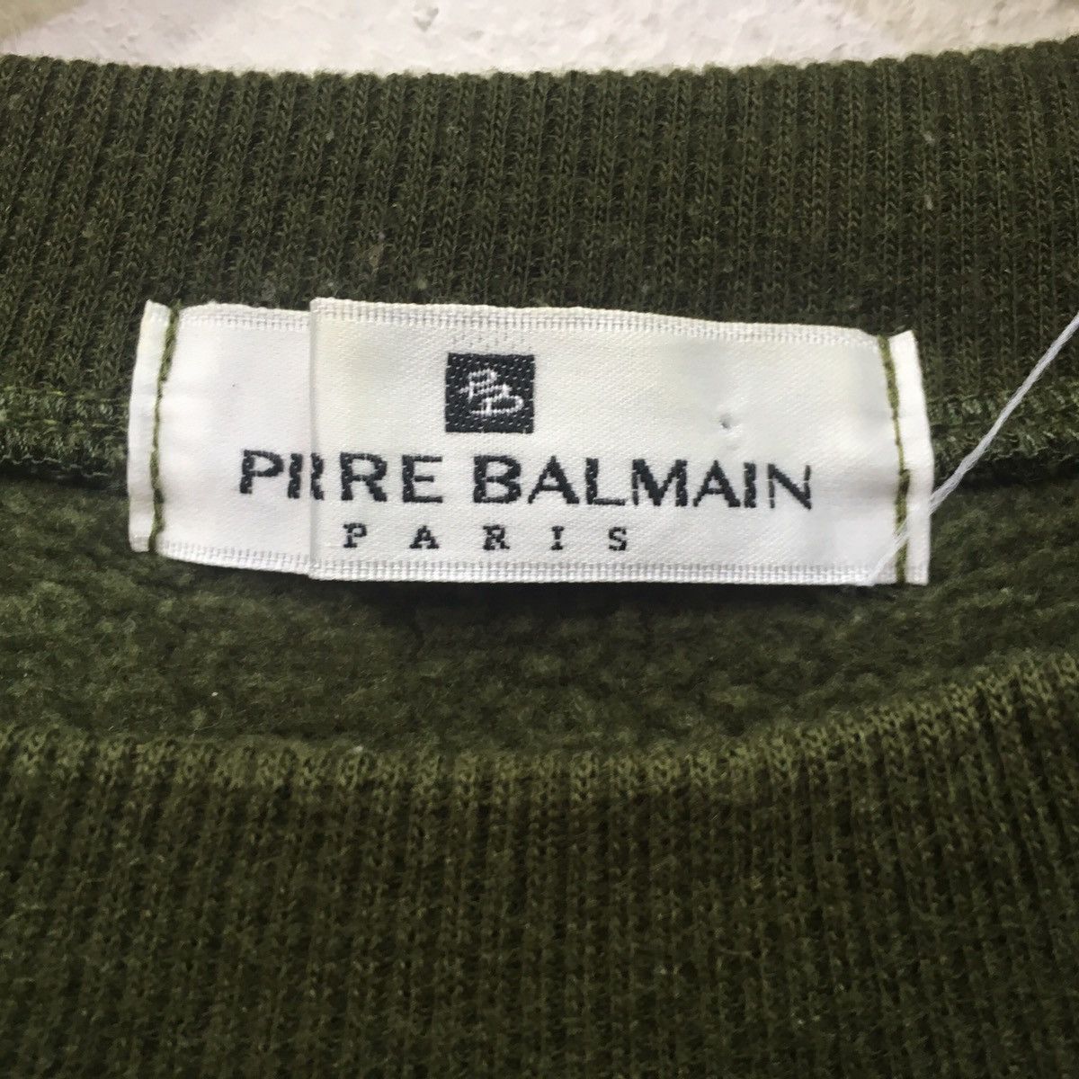 Pierre Balmain × Vintage Pierre balmain men sweatshirt crew neck Size US M / EU 48-50 / 2 - 3 Thumbnail