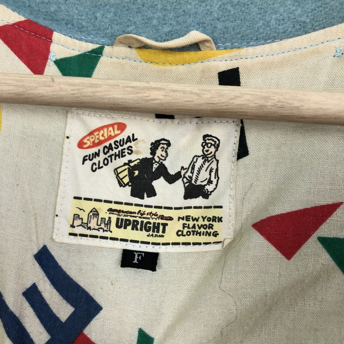 Japanese Brand Vintage Varsity Jacket Power IronMuscle Inspire Issey Miyake Size US L / EU 52-54 / 3 - 12 Thumbnail