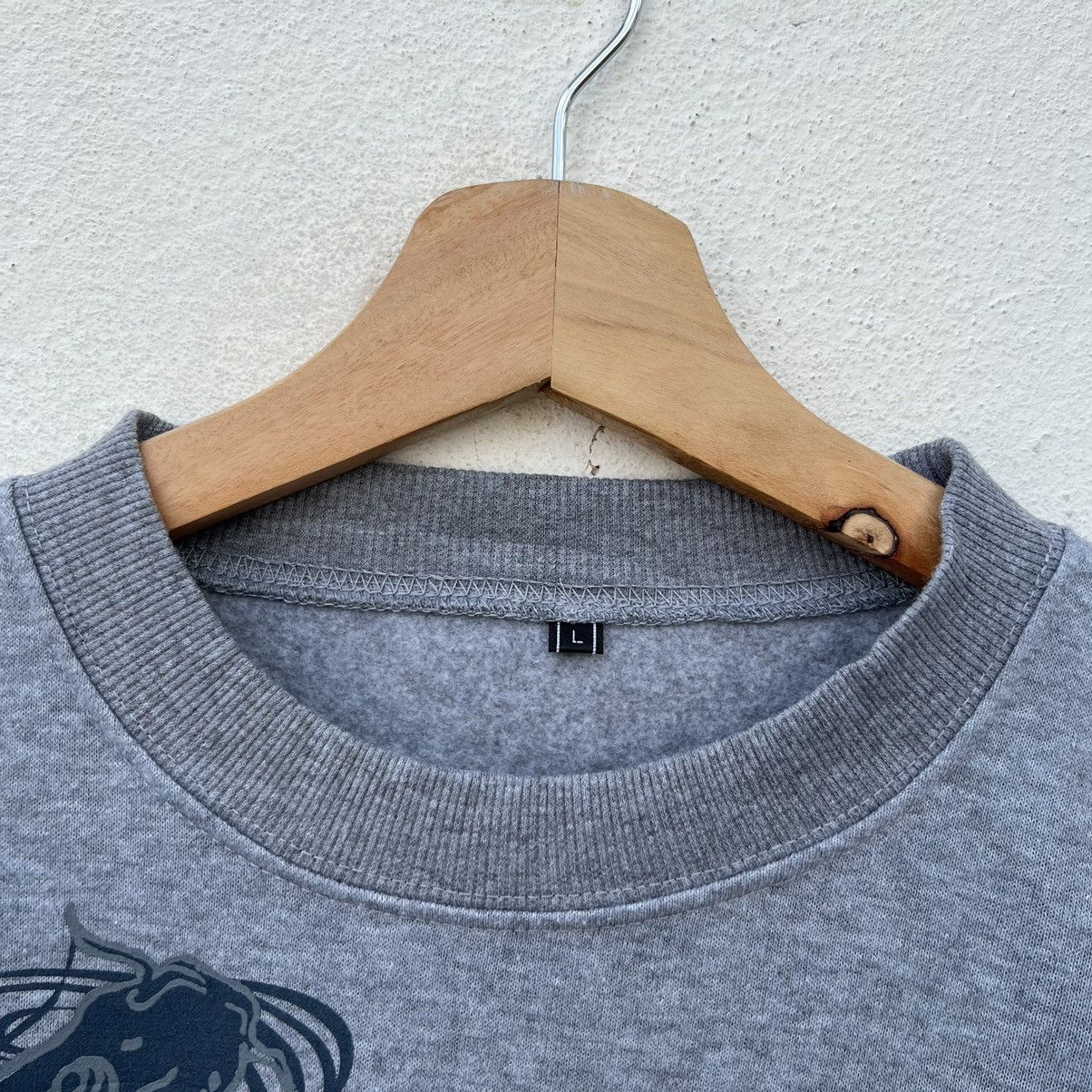 Japanese Brand VINTAGE SUKAJAN DESIGN SWEATSHIRT FISH COIL Size US L / EU 52-54 / 3 - 6 Thumbnail