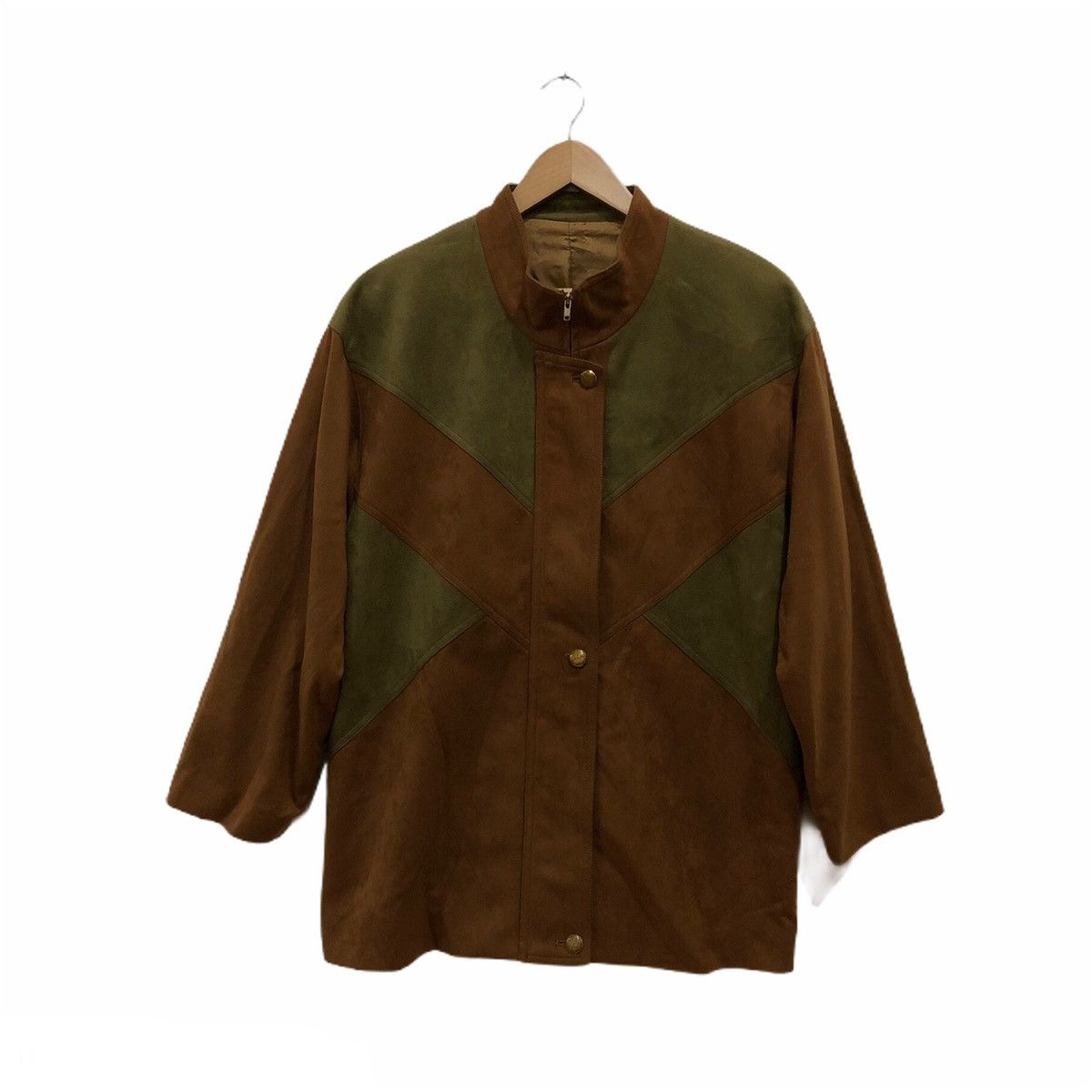 Japanese Brand Suide Leather Jacket Work From Home Style Size US M / EU 48-50 / 2 - 1 Thumbnail