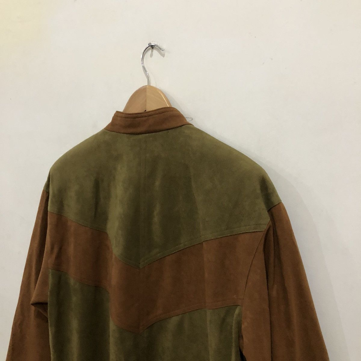 Japanese Brand Suide Leather Jacket Work From Home Style Size US M / EU 48-50 / 2 - 7 Thumbnail