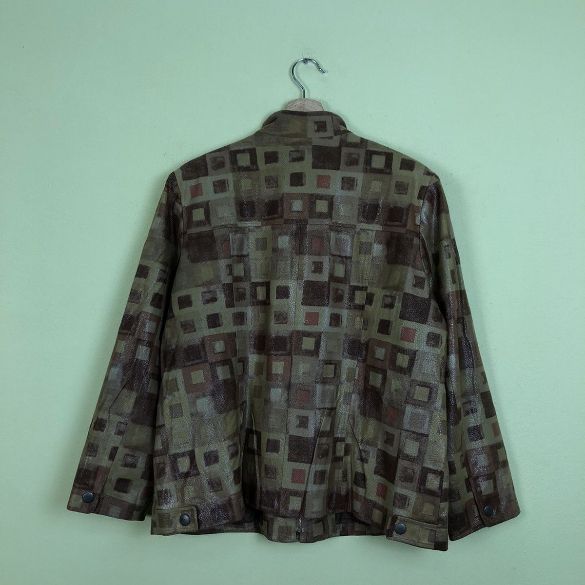 Japanese Brand Full Print Zipper Jacket Leather Size US M / EU 48-50 / 2 - 6 Thumbnail