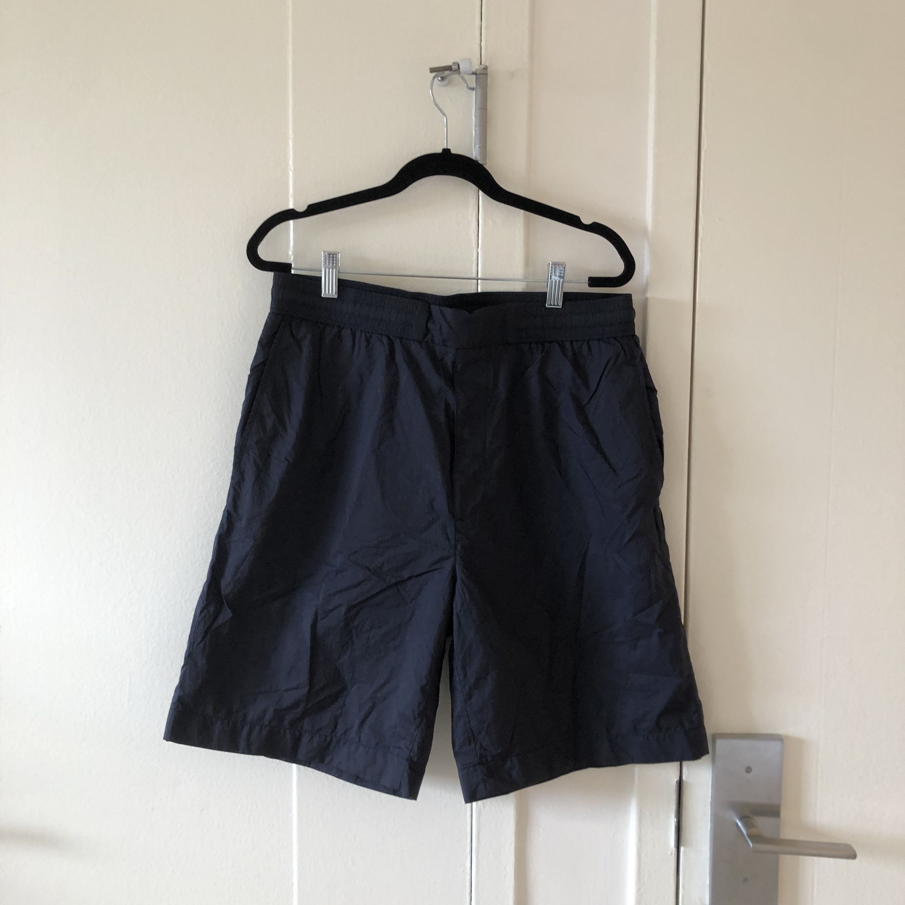 image of Acne Studios Swim Trunks in Black, Men's (Size 32)