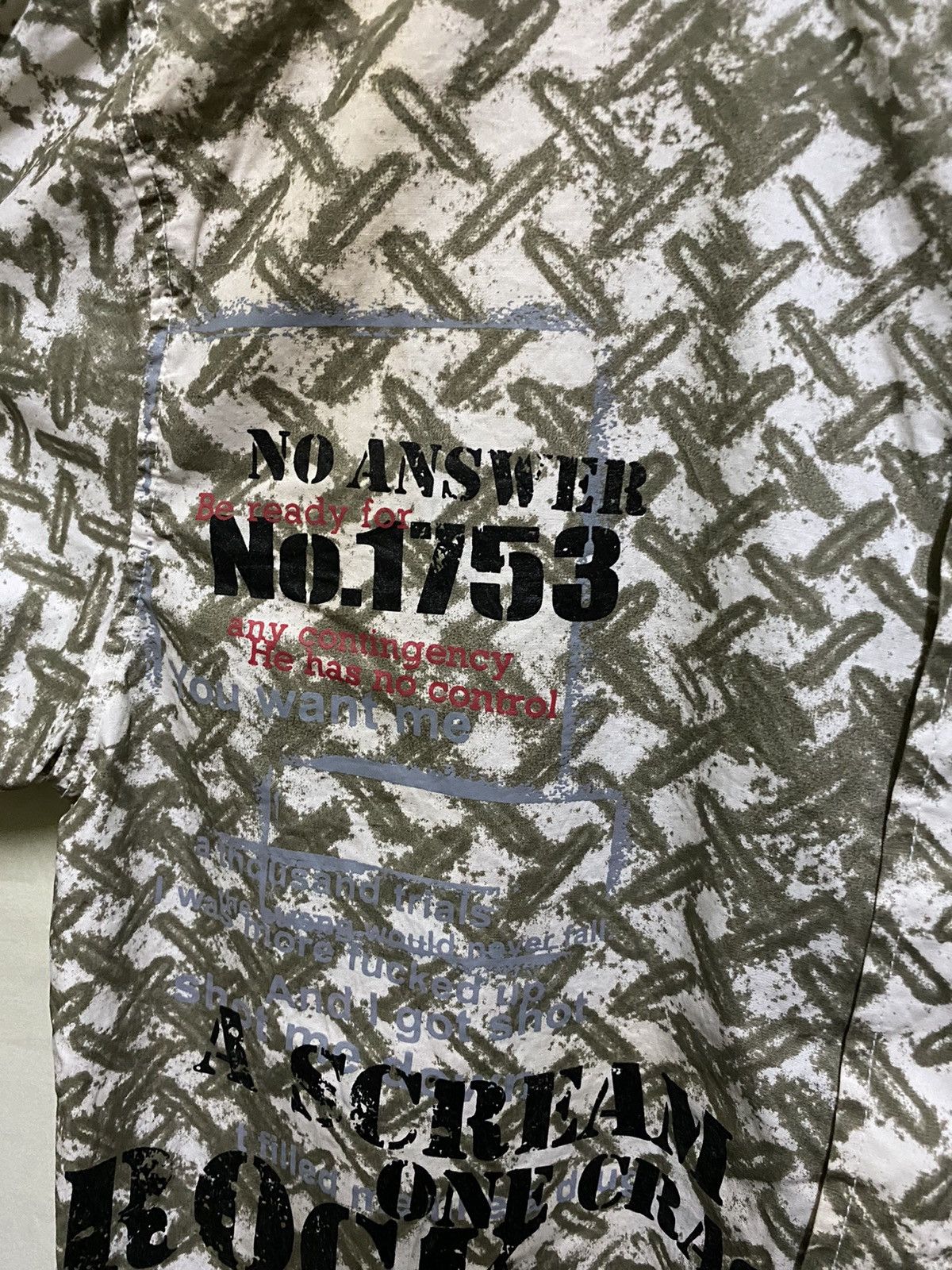 Japanese Brand × Seditionaries Slash Number Zipper Shirt Punk Size US L / EU 52-54 / 3 - 10 Thumbnail