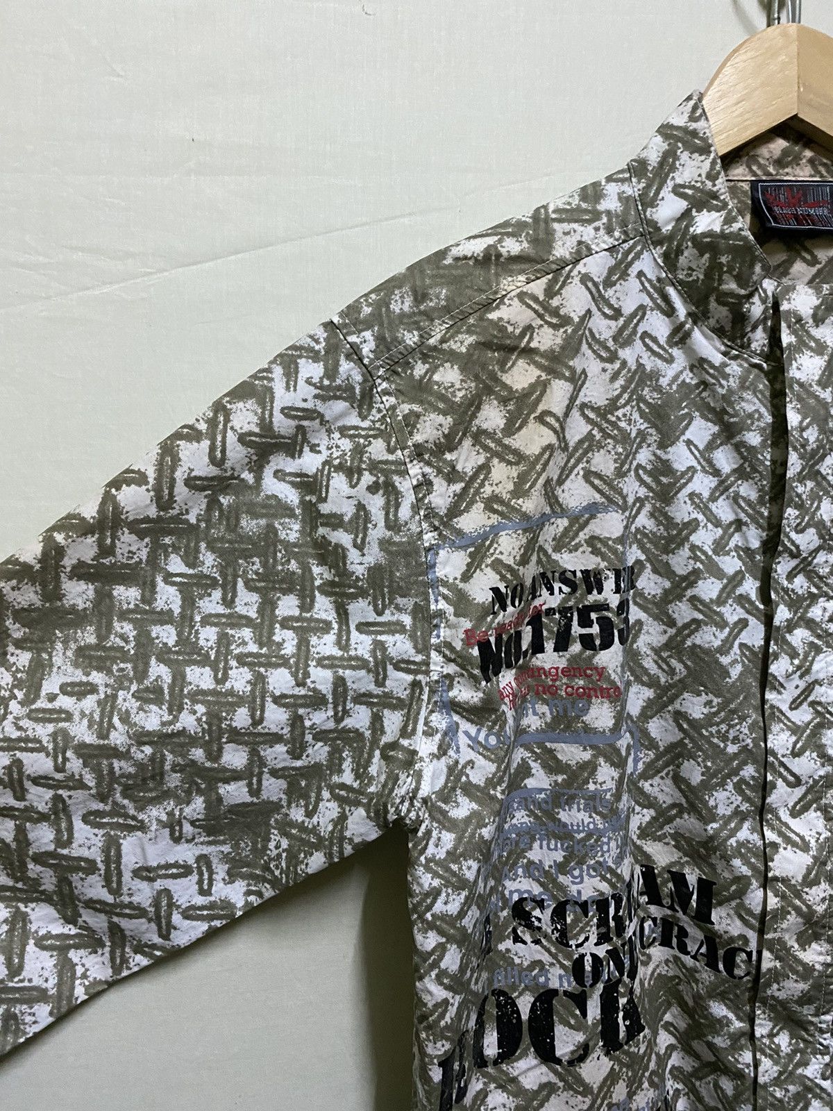 Japanese Brand × Seditionaries Slash Number Zipper Shirt Punk Size US L / EU 52-54 / 3 - 2 Thumbnail