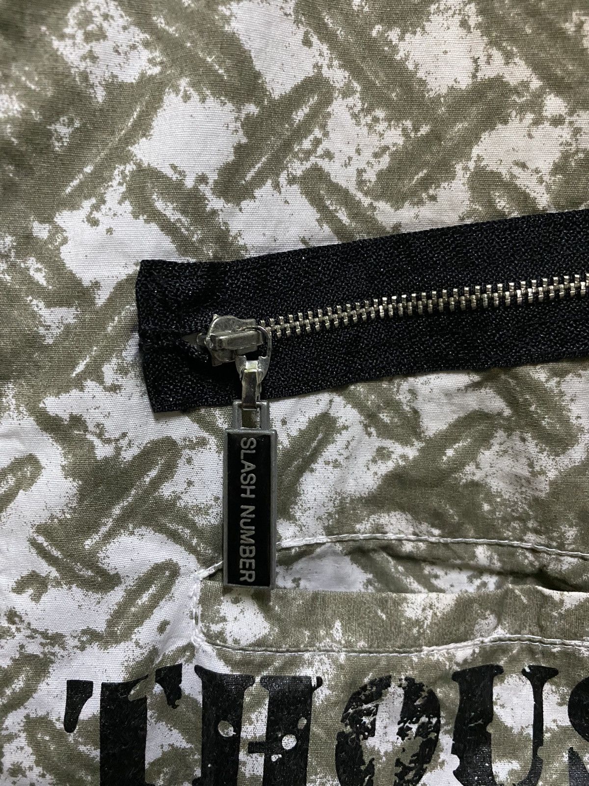 Japanese Brand × Seditionaries Slash Number Zipper Shirt Punk Size US L / EU 52-54 / 3 - 8 Thumbnail