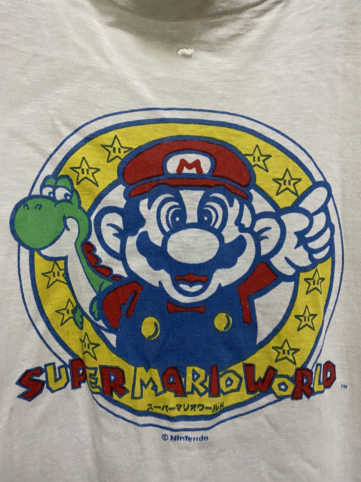 Cartoon Network × Vintage × Warner Bros Thrashed Nintendo Super Mario World Distressed Size US M / EU 48-50 / 2 - 6 Thumbnail