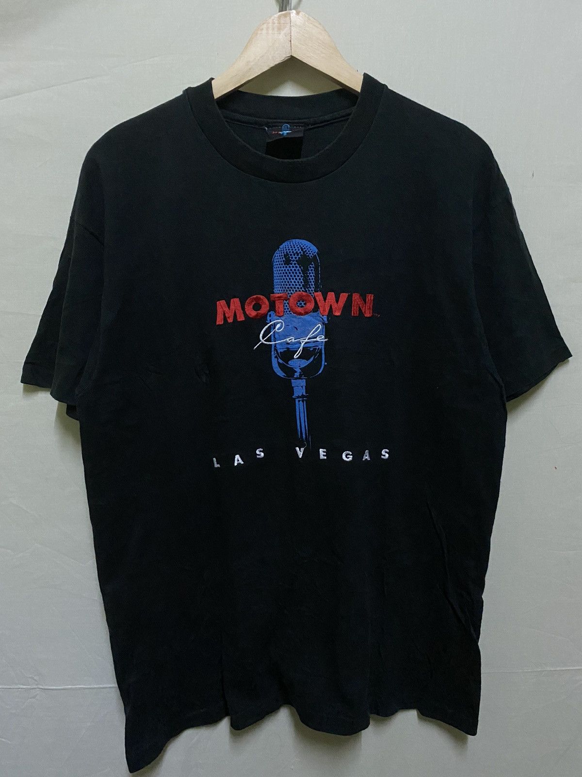 Vintage Motown Cafe Last Vegas Record Label Embroidery Vintage Size US L / EU 52-54 / 3 - 1 Thumbnail