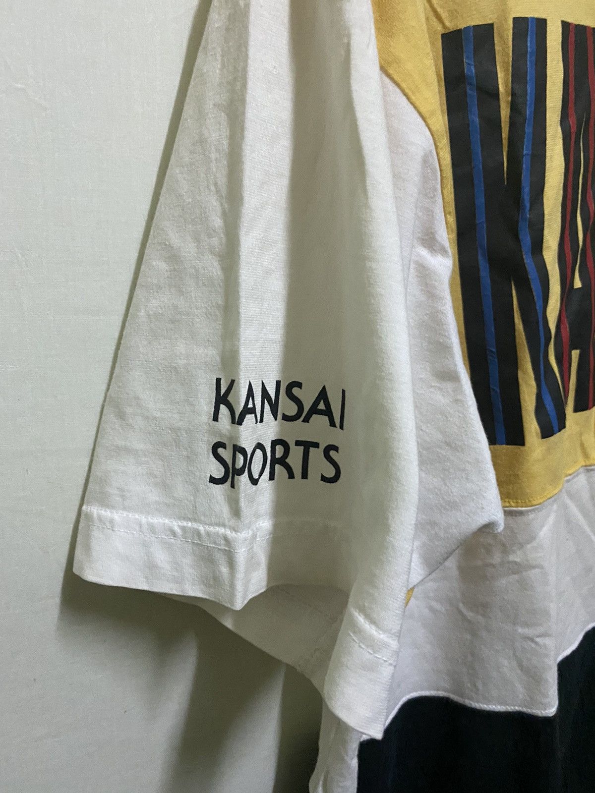 Japanese Brand × Kansai Yamamoto Kansai Sport Big Logo T shirt Japan Size US XL / EU 56 / 4 - 4 Thumbnail