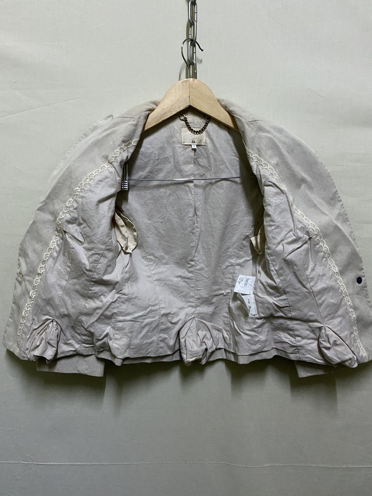 3.1 Phillip Lim × Vintage Blazer Jacket Size XS / US 0-2 / IT 36-38 - 10 Thumbnail