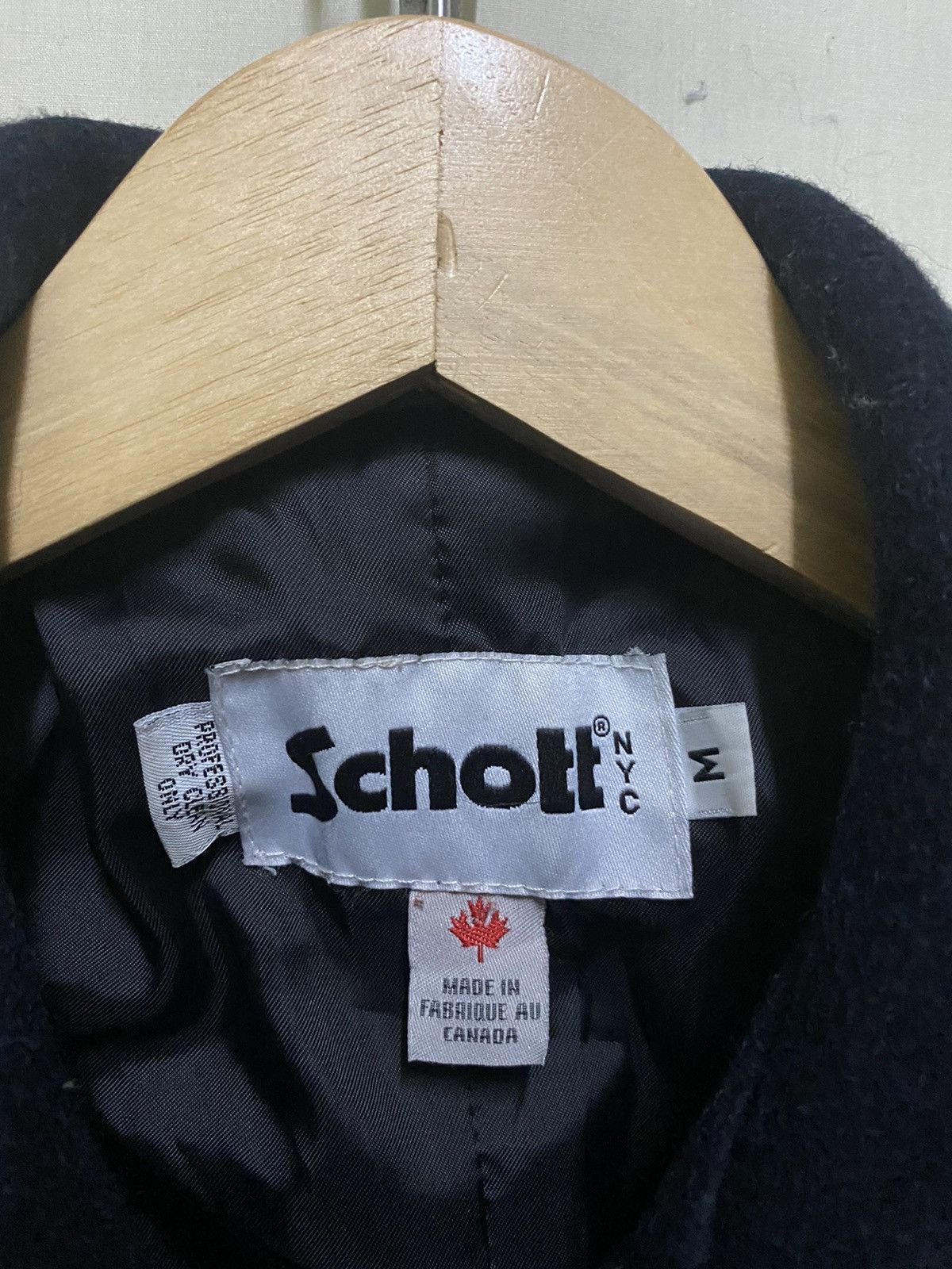 Japanese Brand × Schott Usn Earth Music Velvet Label Wool Jacket by Schott Size US M / EU 48-50 / 2 - 5 Thumbnail