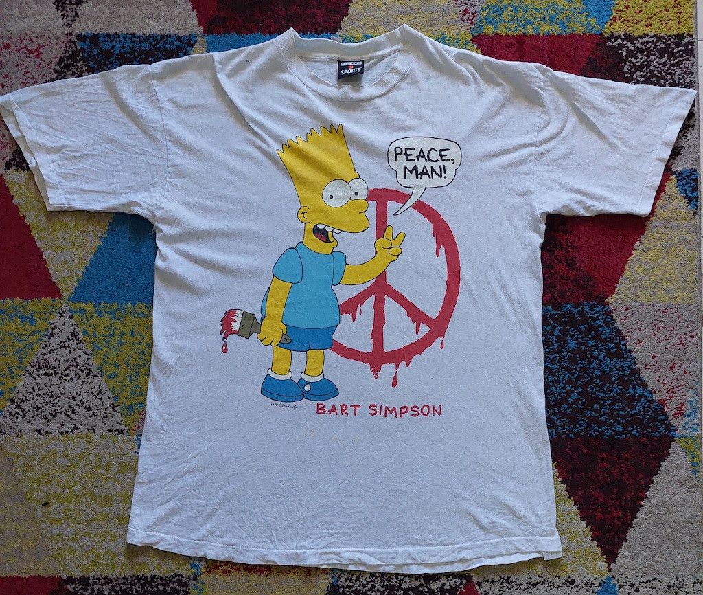 Vintage Vintage Grails Bart Simpson by Matt Groening Size US XL / EU 56 / 4 - 12 Thumbnail
