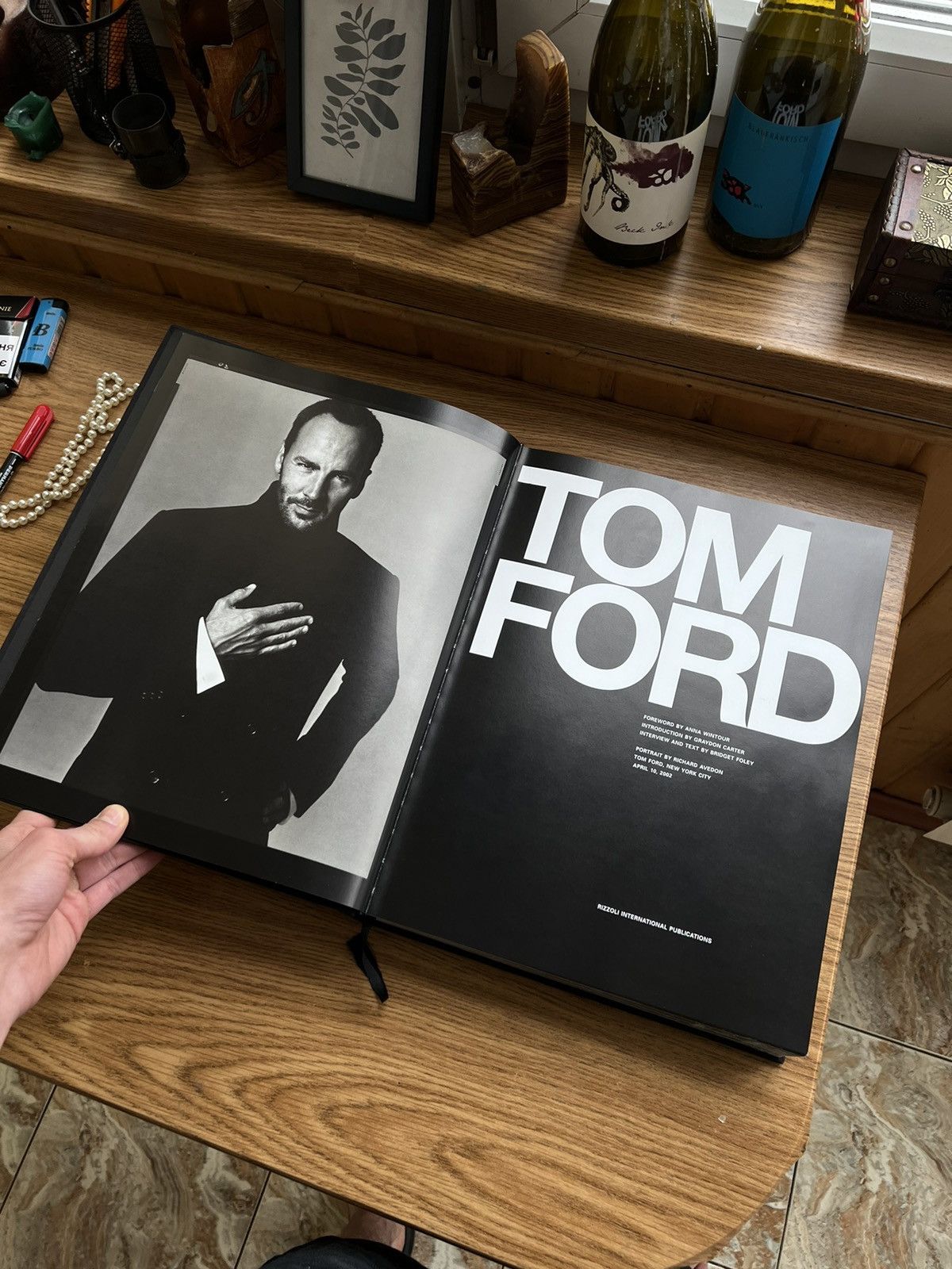 image of Tom Ford Rizzoli 2005 New York / Book in Black, Men's