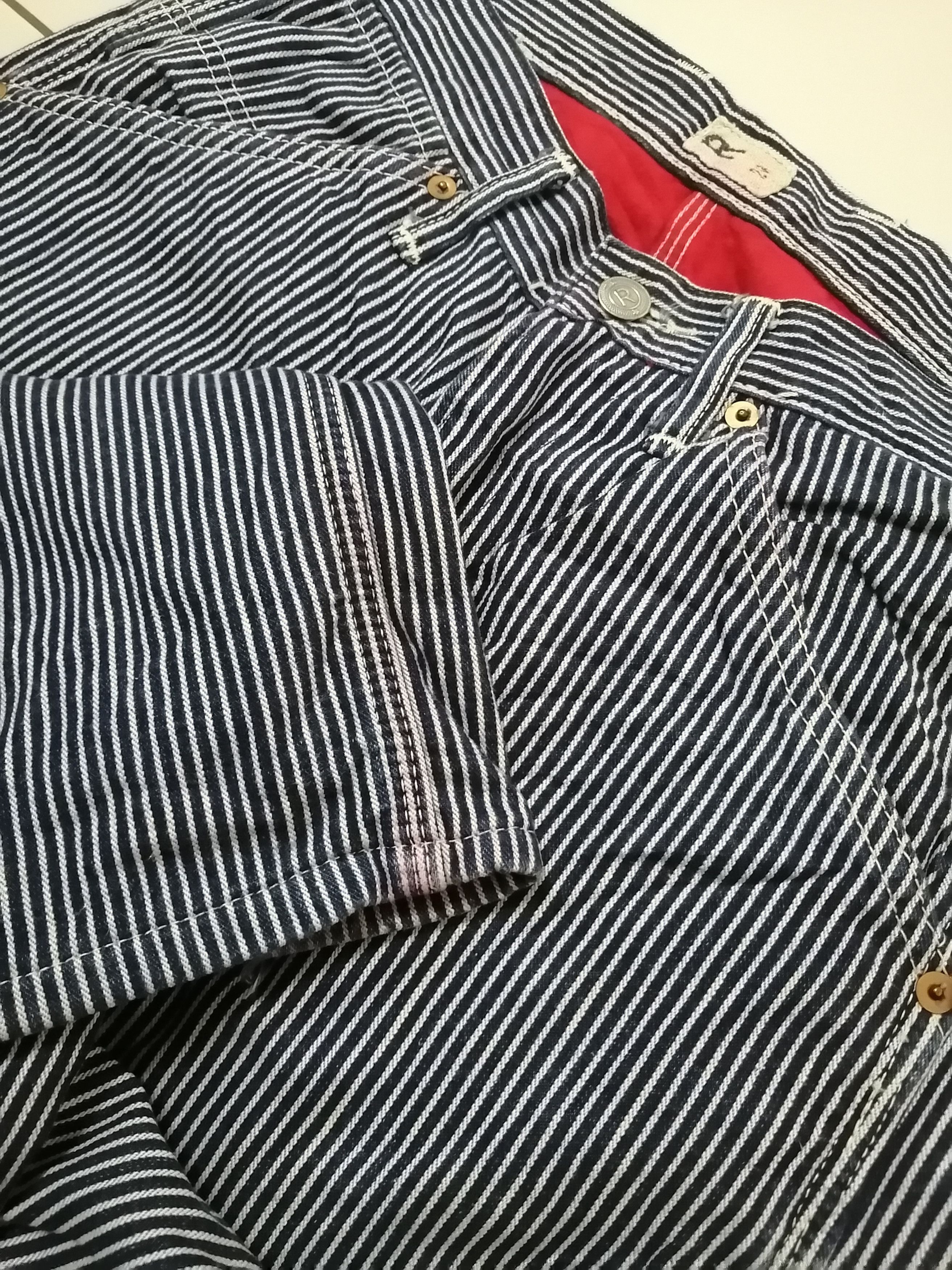 45rpm Vintage R by 45rpm Hickory Stripe Jeans Size US 29 - 11 Thumbnail