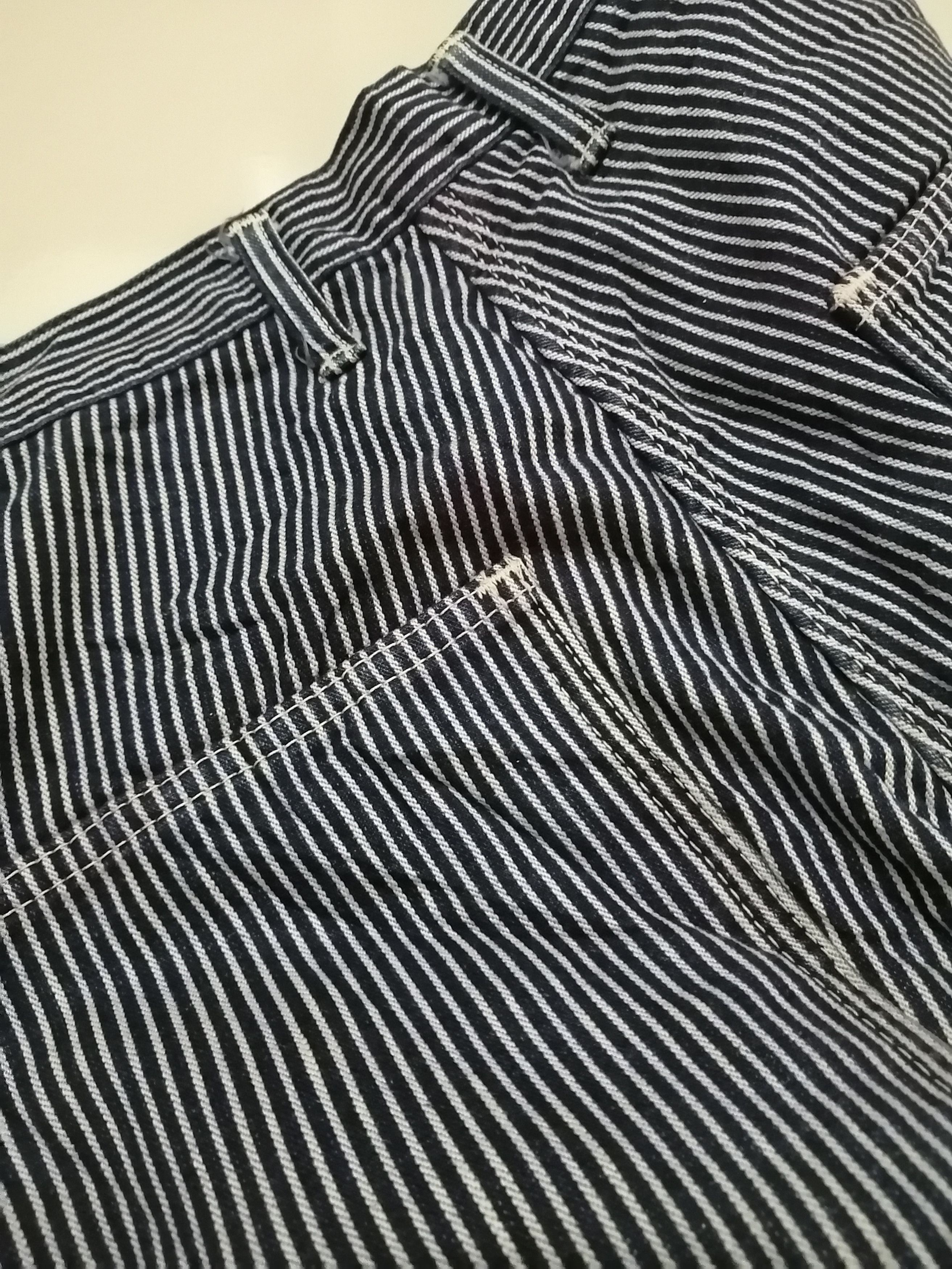 45rpm Vintage R by 45rpm Hickory Stripe Jeans Size US 29 - 12 Thumbnail