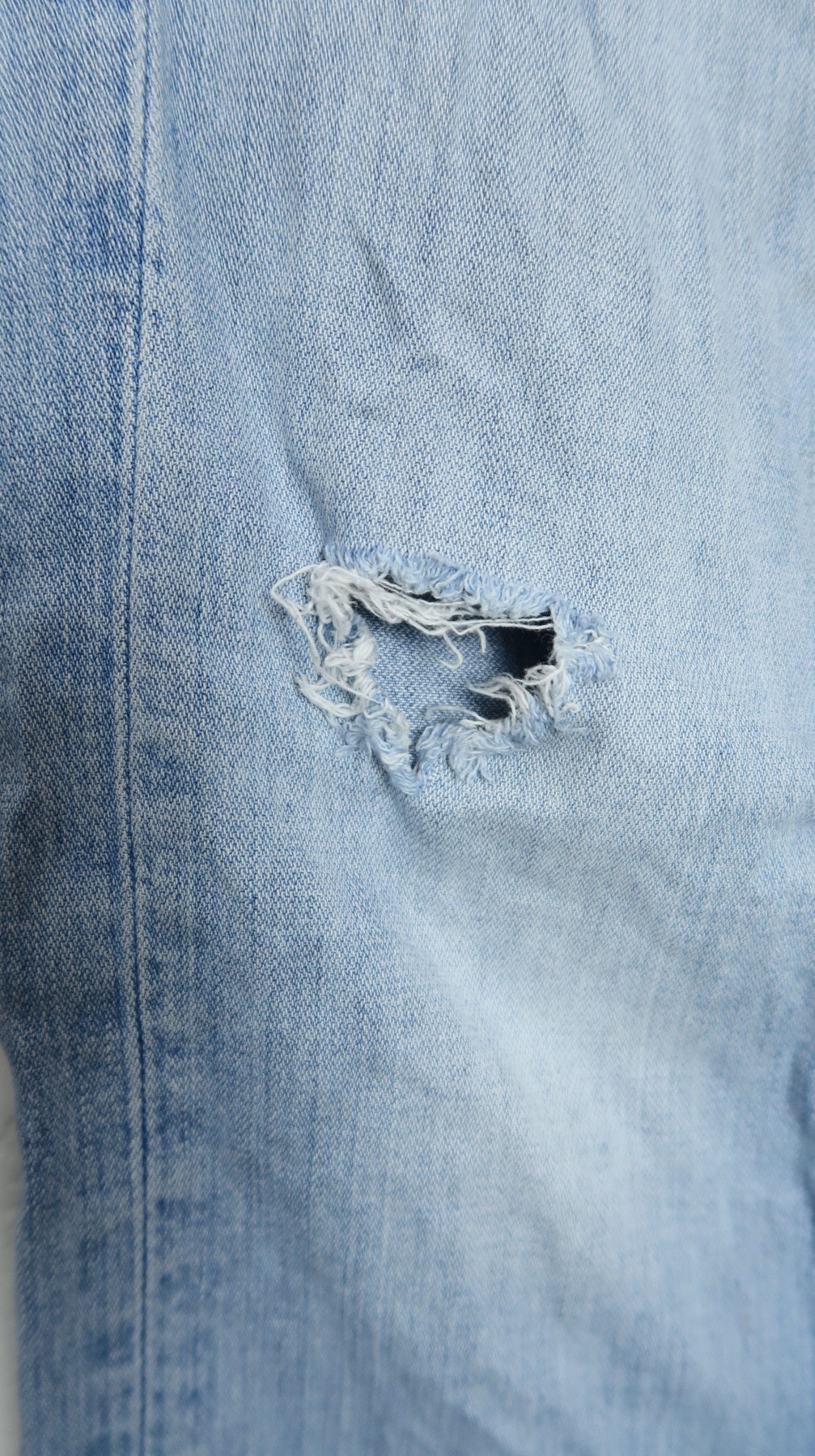 True Religion Vintage True Religion Ricky Super Distressed Denim Size US 32 / EU 48 - 7 Thumbnail