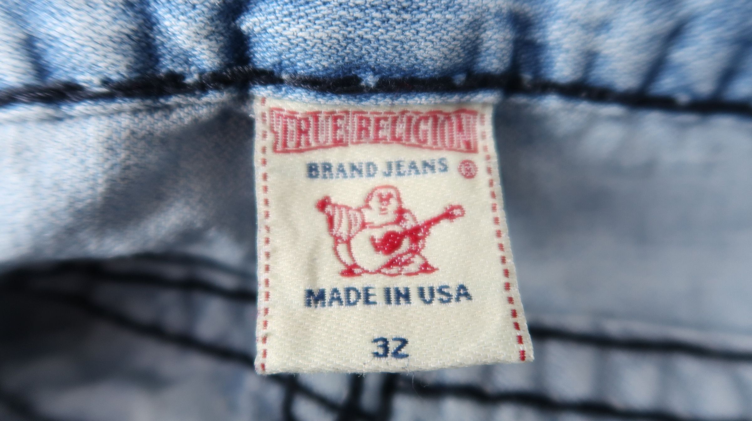 True Religion Vintage True Religion Ricky Super Distressed Denim Size US 32 / EU 48 - 19 Thumbnail