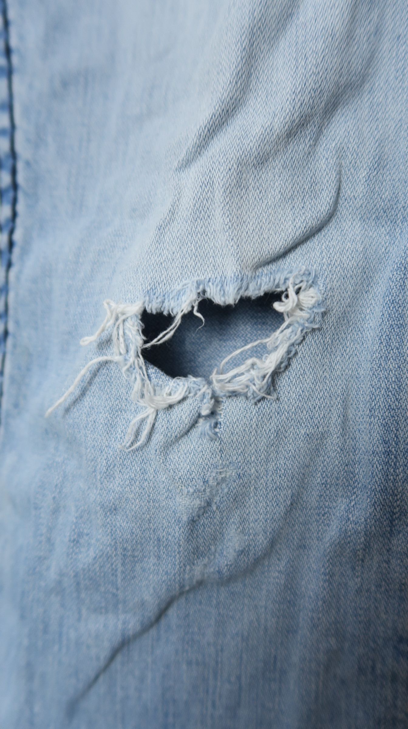 True Religion Vintage True Religion Ricky Super Distressed Denim Size US 32 / EU 48 - 8 Thumbnail