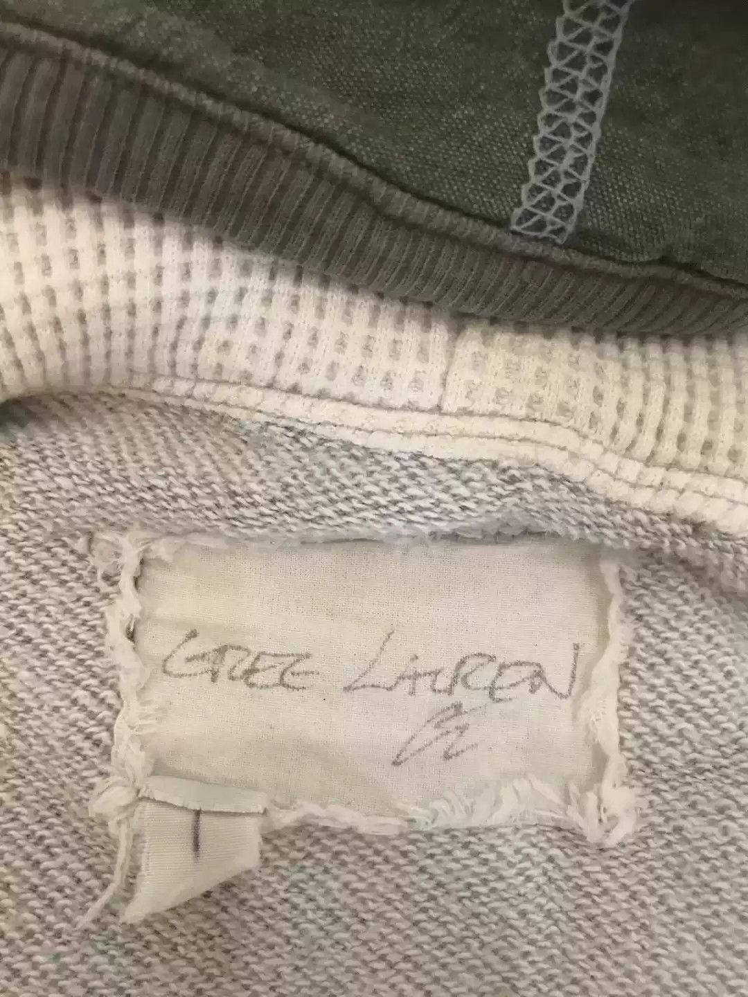 Greg Lauren Greg Lauren Patchwork Hoodie Size 1 Army Green Size US S / EU 44-46 / 1 - 2 Thumbnail