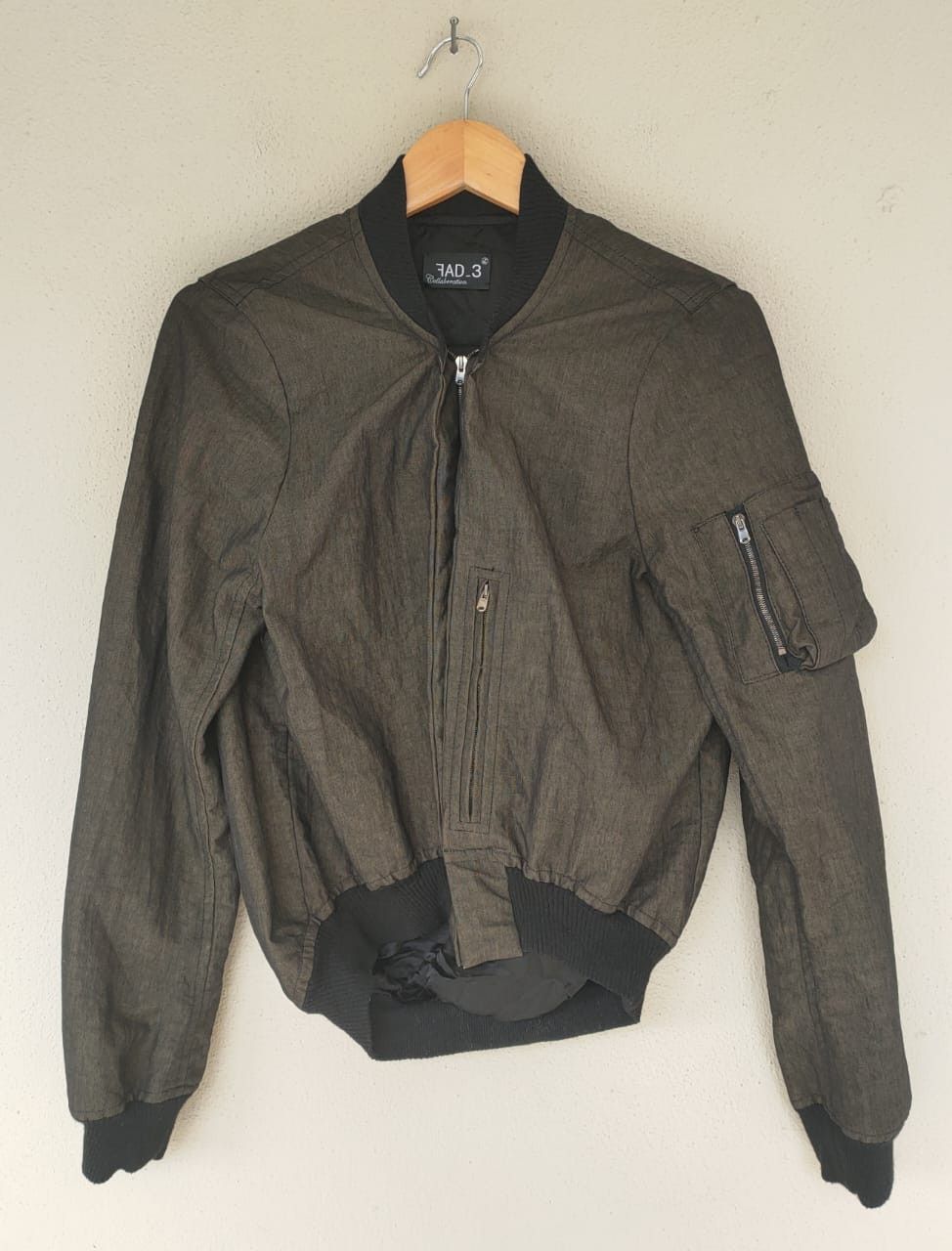 image of Fad 3 Tokyo Fad 3 Bomber Jacket in Black, Women's (Size XS)