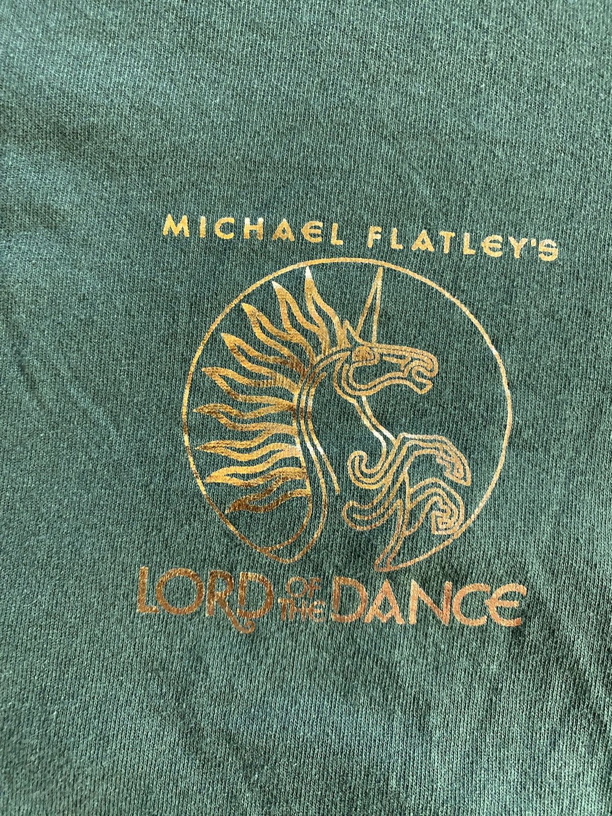 Vintage Vintage 1997 90s Lord of the Dance Stage Production Tee Size US L / EU 52-54 / 3 - 10 Thumbnail