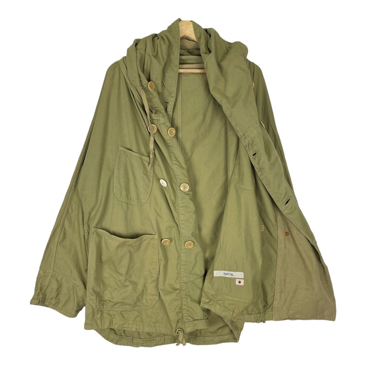 Kapital 🔥KAPITAL KIRO HIRATA KATSURAGI RING COAT HOODIE JACKET Size US L / EU 52-54 / 3 - 8 Thumbnail