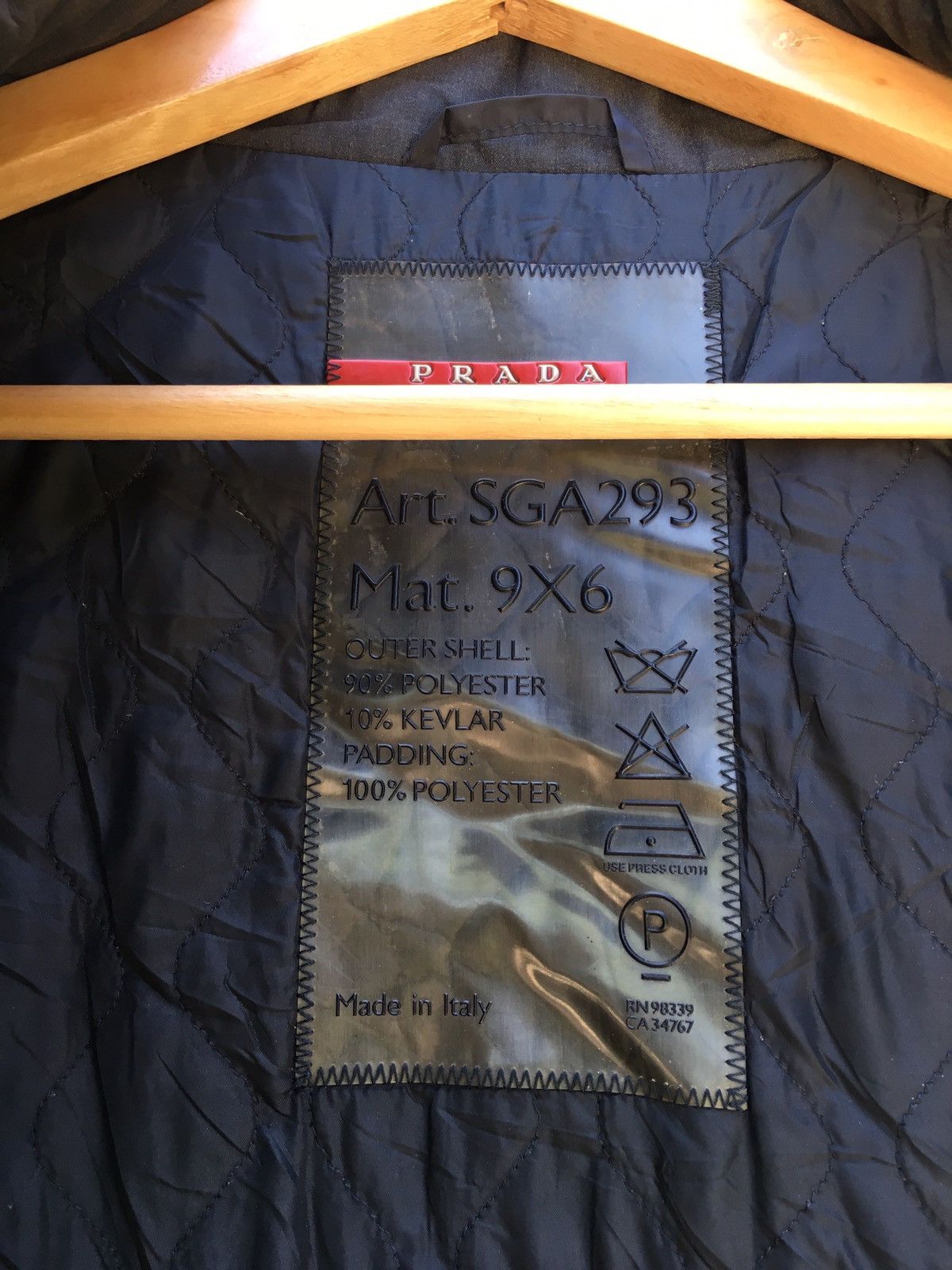 Prada Vintage Prada Long Coat / Jacket Size US XL / EU 56 / 4 - 13 Thumbnail
