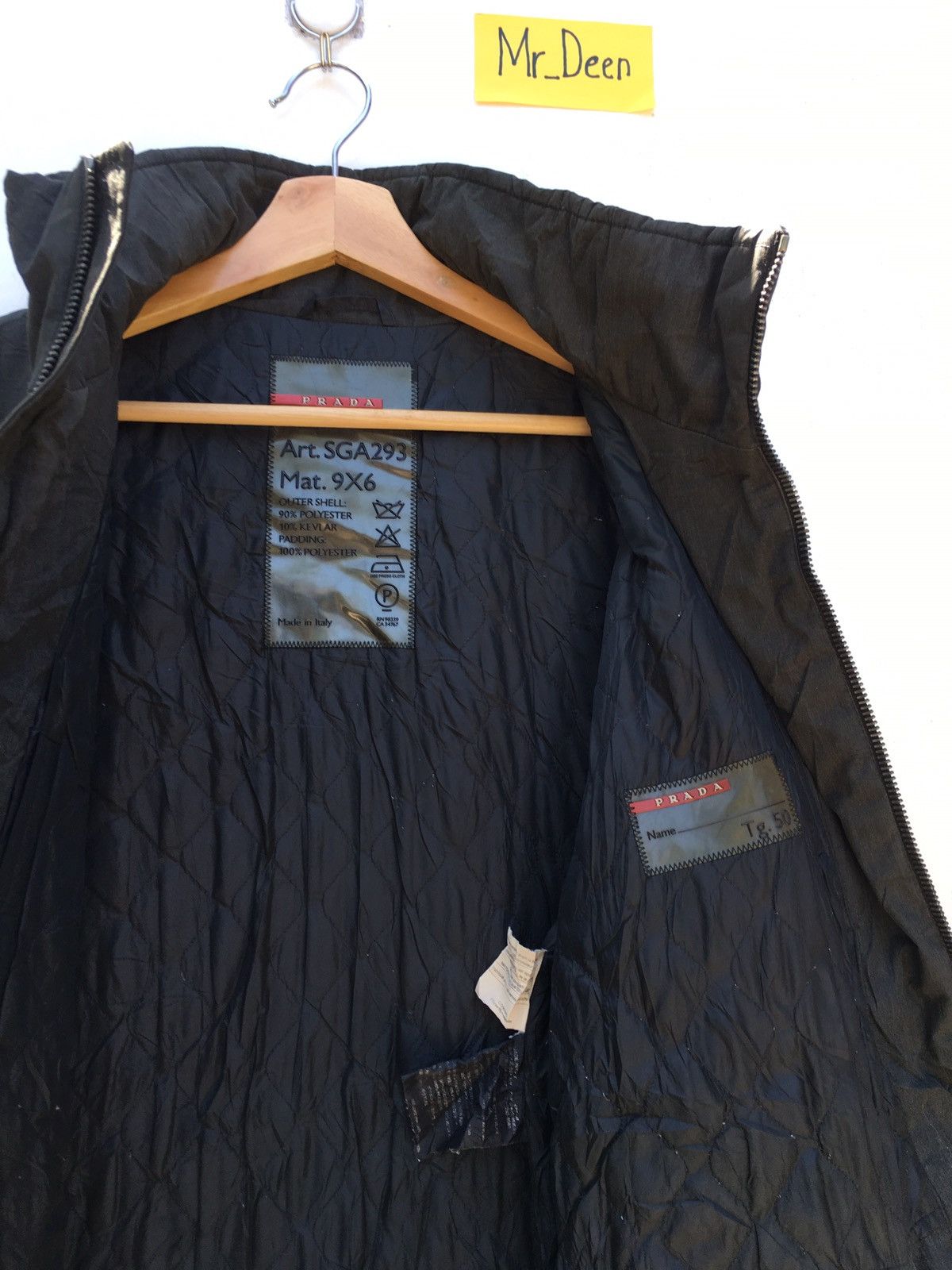 Prada Vintage Prada Long Coat / Jacket Size US XL / EU 56 / 4 - 12 Thumbnail